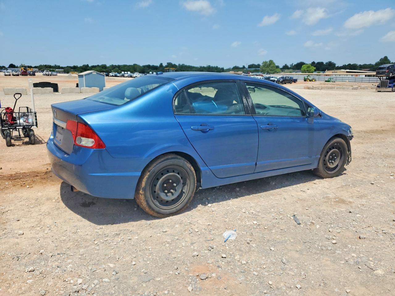 2011 Honda Civic Ex Blue vin: 2HGFA1F86BH515899
