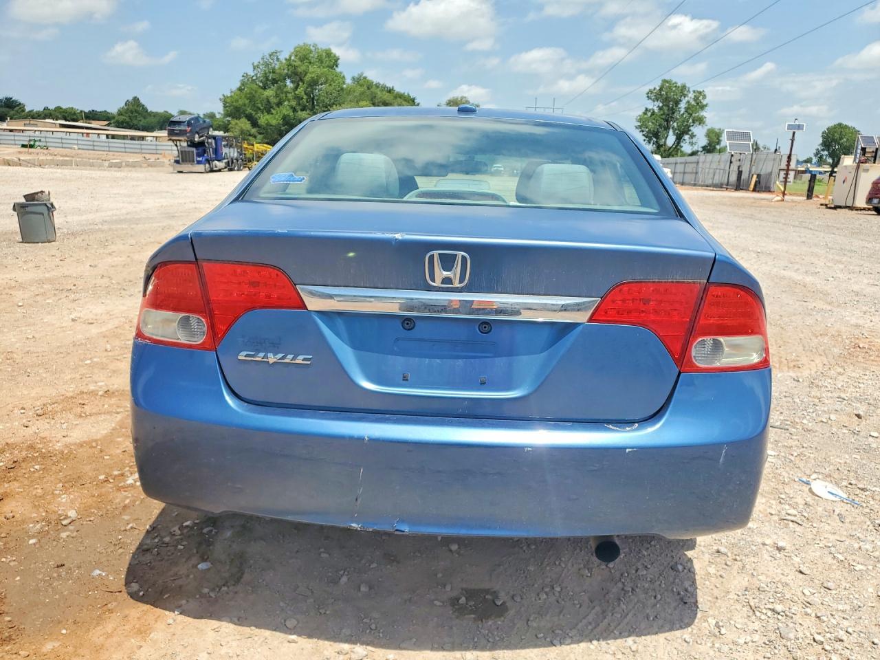 2011 Honda Civic Ex Blue vin: 2HGFA1F86BH515899