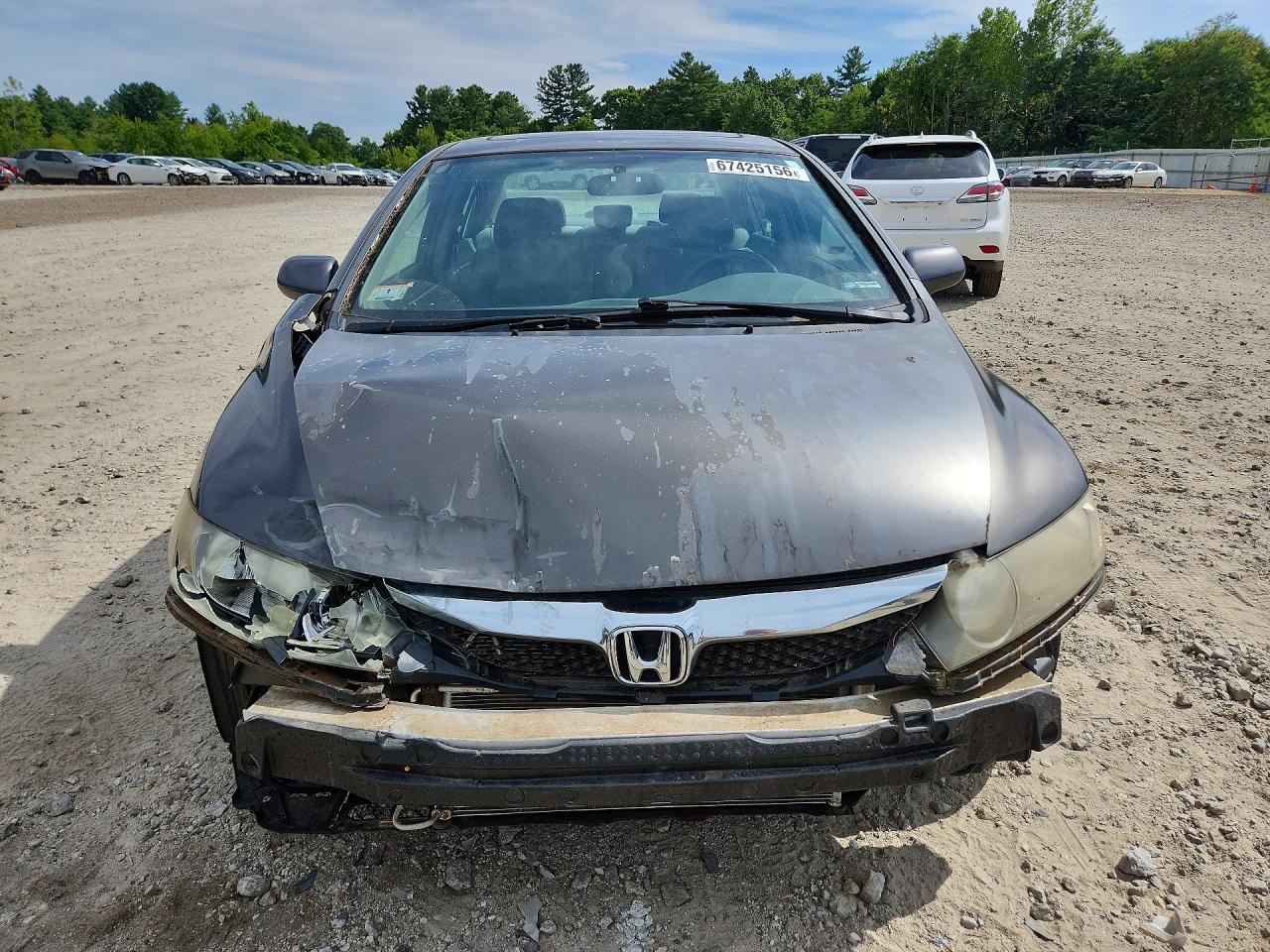 2011 Honda Civic Ex Серый vin: 2HGFA1F86BH523758