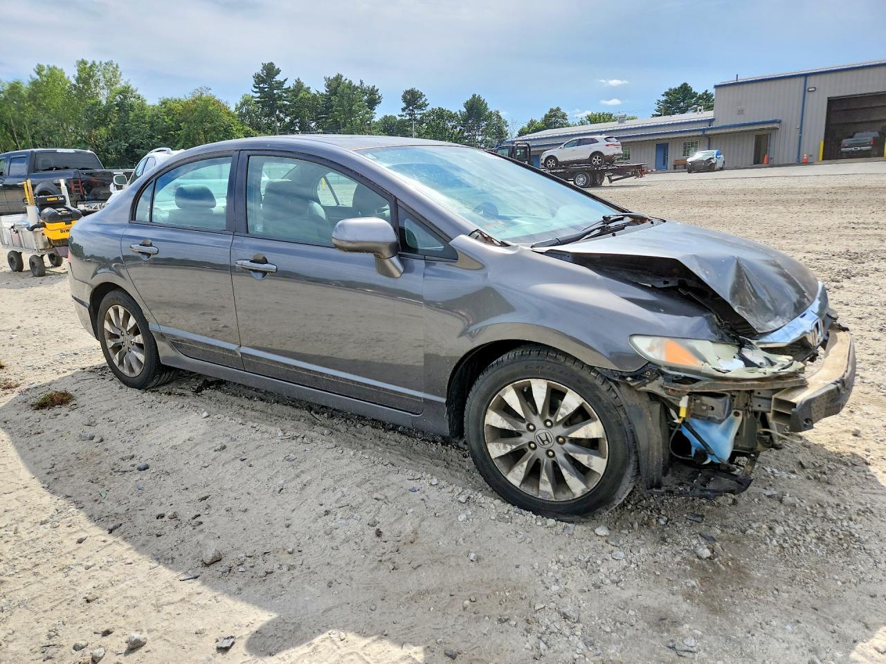 2011 Honda Civic Ex Серый vin: 2HGFA1F86BH523758