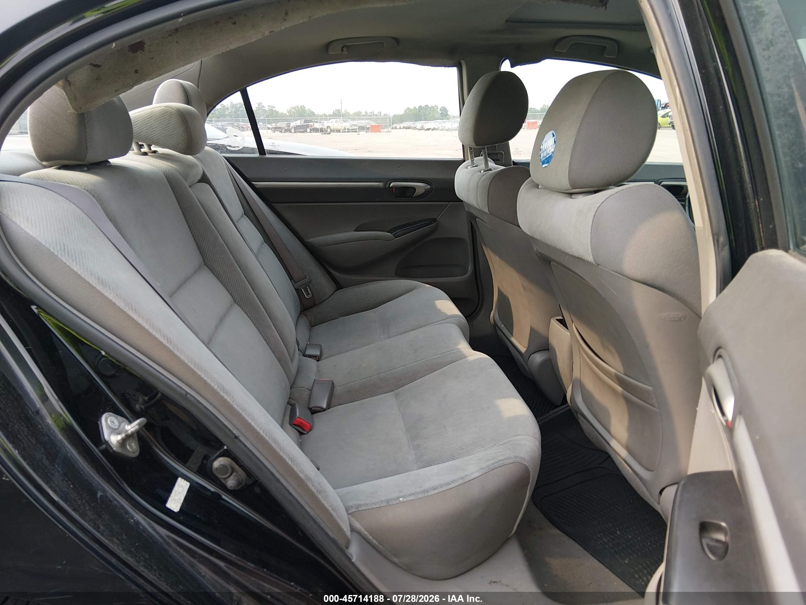2010 Honda Civic Ex Black vin: 2HGFA1F87AH313880