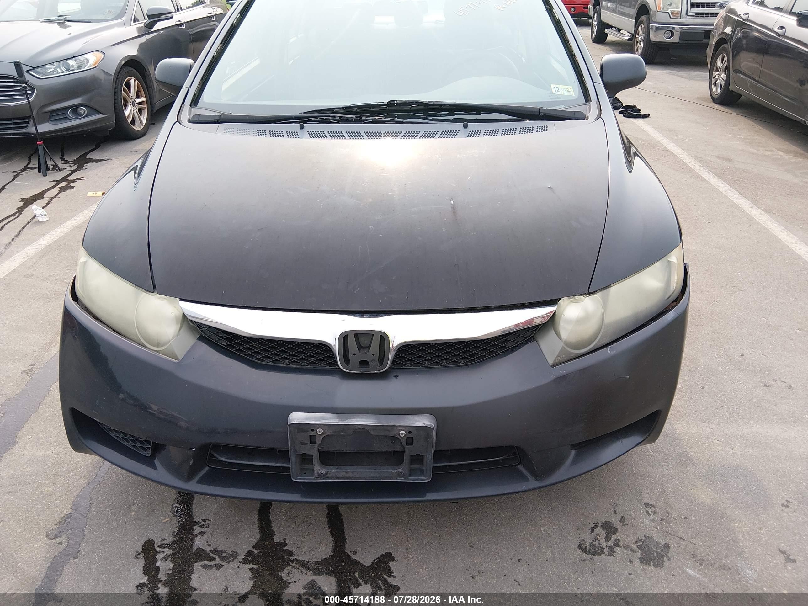2010 Honda Civic Ex Black vin: 2HGFA1F87AH313880
