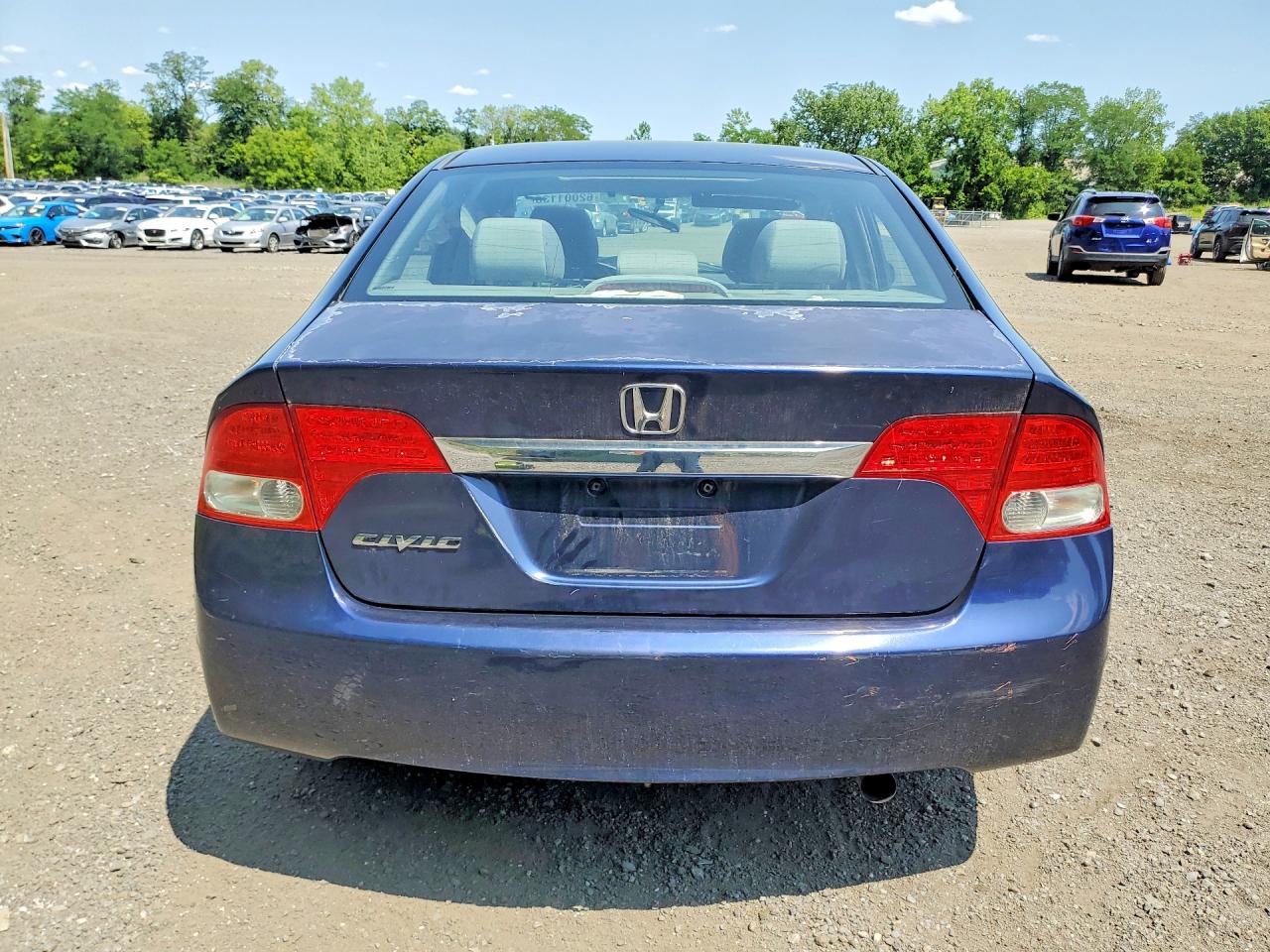 2011 Honda Civic Ex Blue vin: 2HGFA1F87BH500232