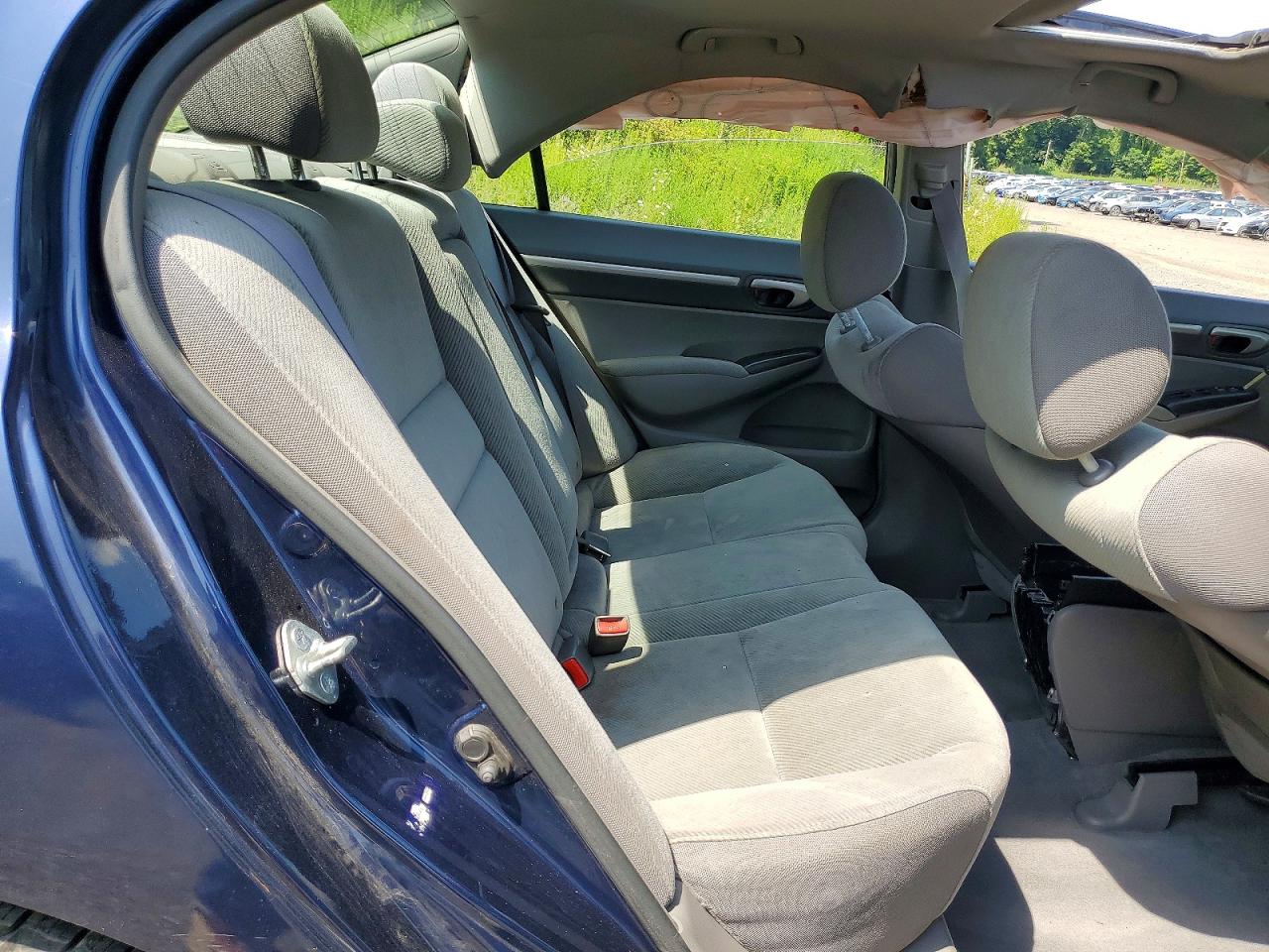 2011 Honda Civic Ex Blue vin: 2HGFA1F87BH500232