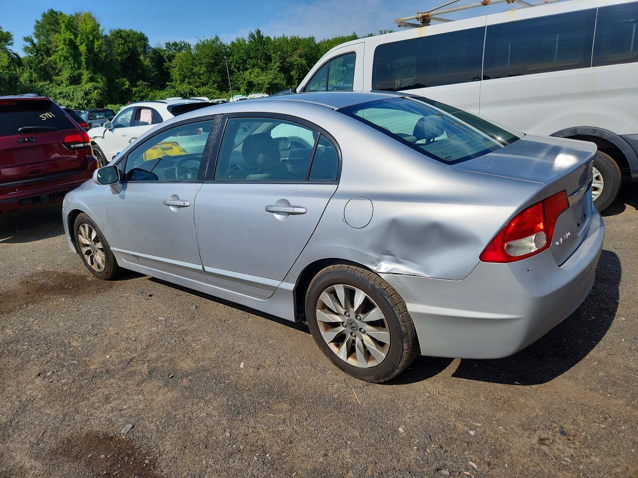 2011 Honda Civic Ex Silver vin: 2HGFA1F87BH515118