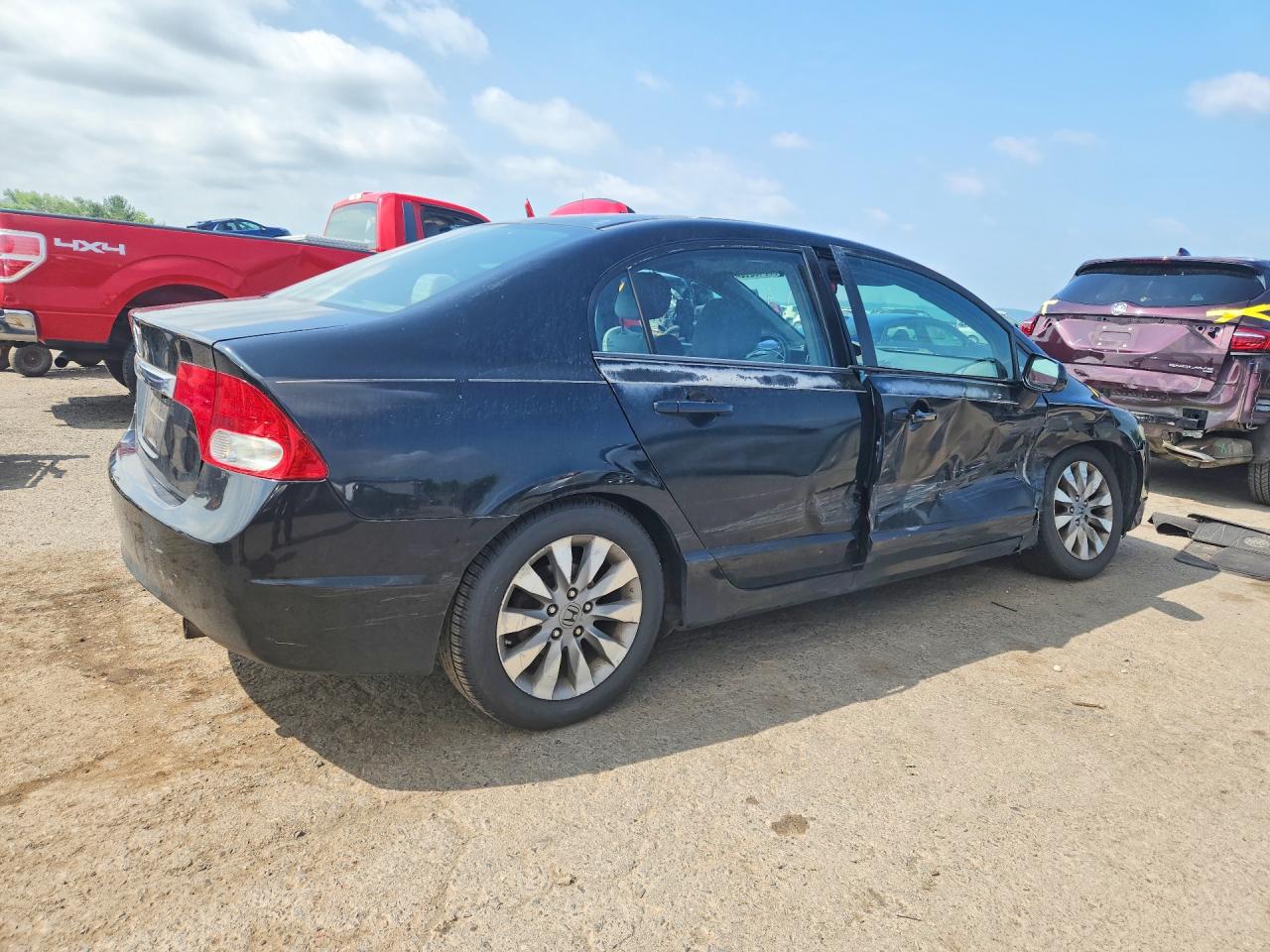 2011 Honda Civic Ex Black vin: 2HGFA1F87BH546949