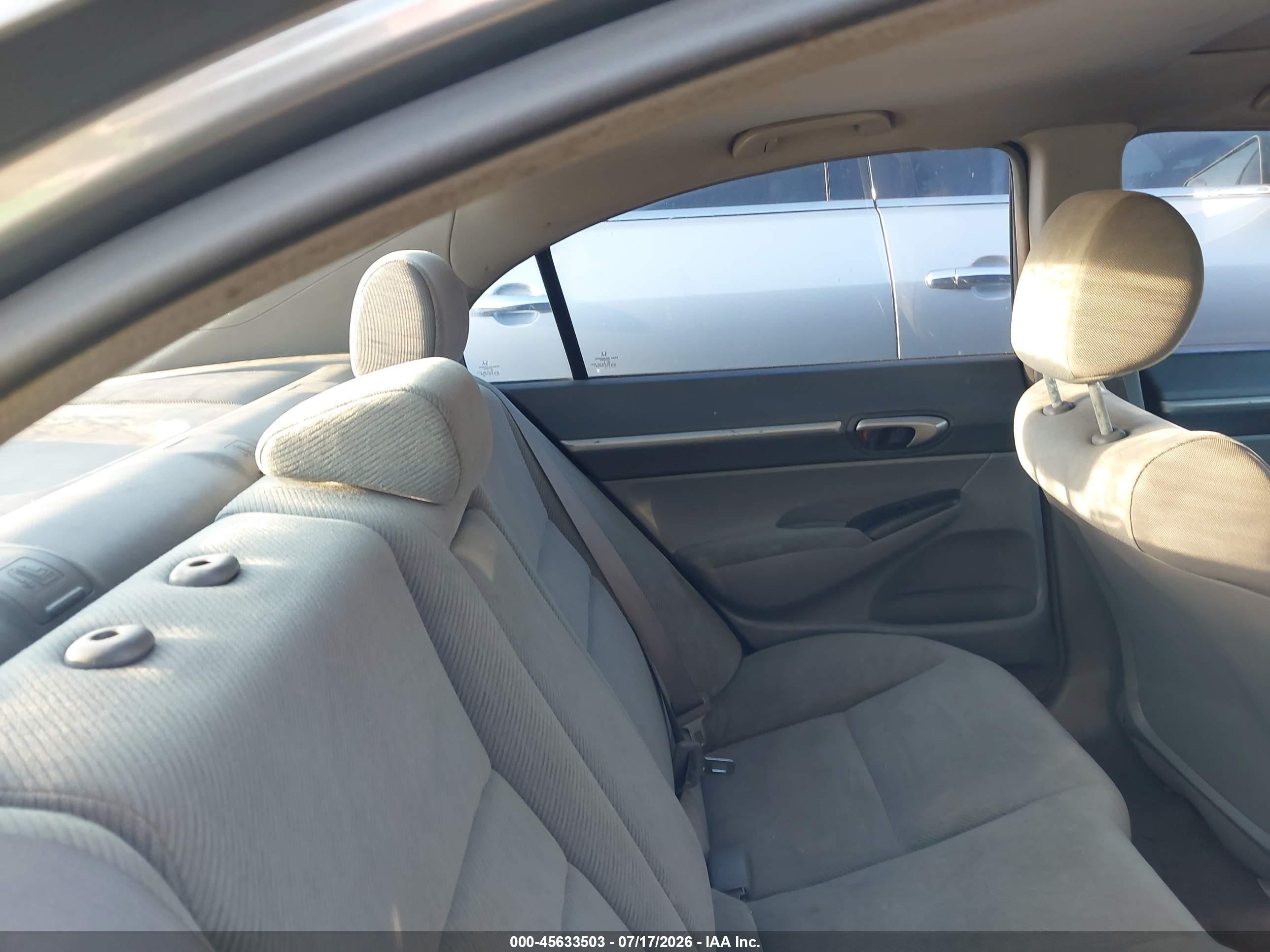 2010 Honda Civic Ex Серый vin: 2HGFA1F88AH311393