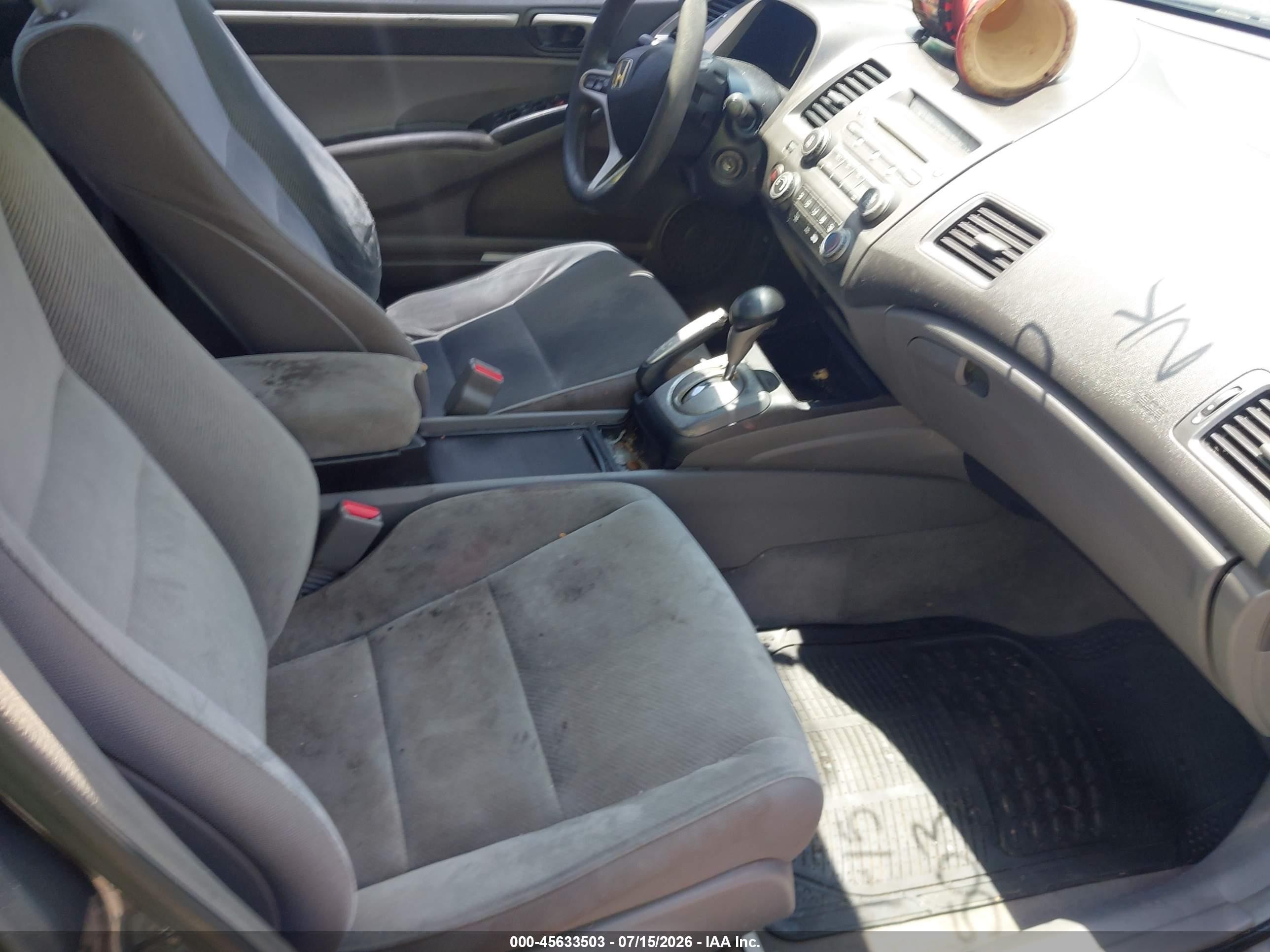 2010 Honda Civic Ex Серый vin: 2HGFA1F88AH311393