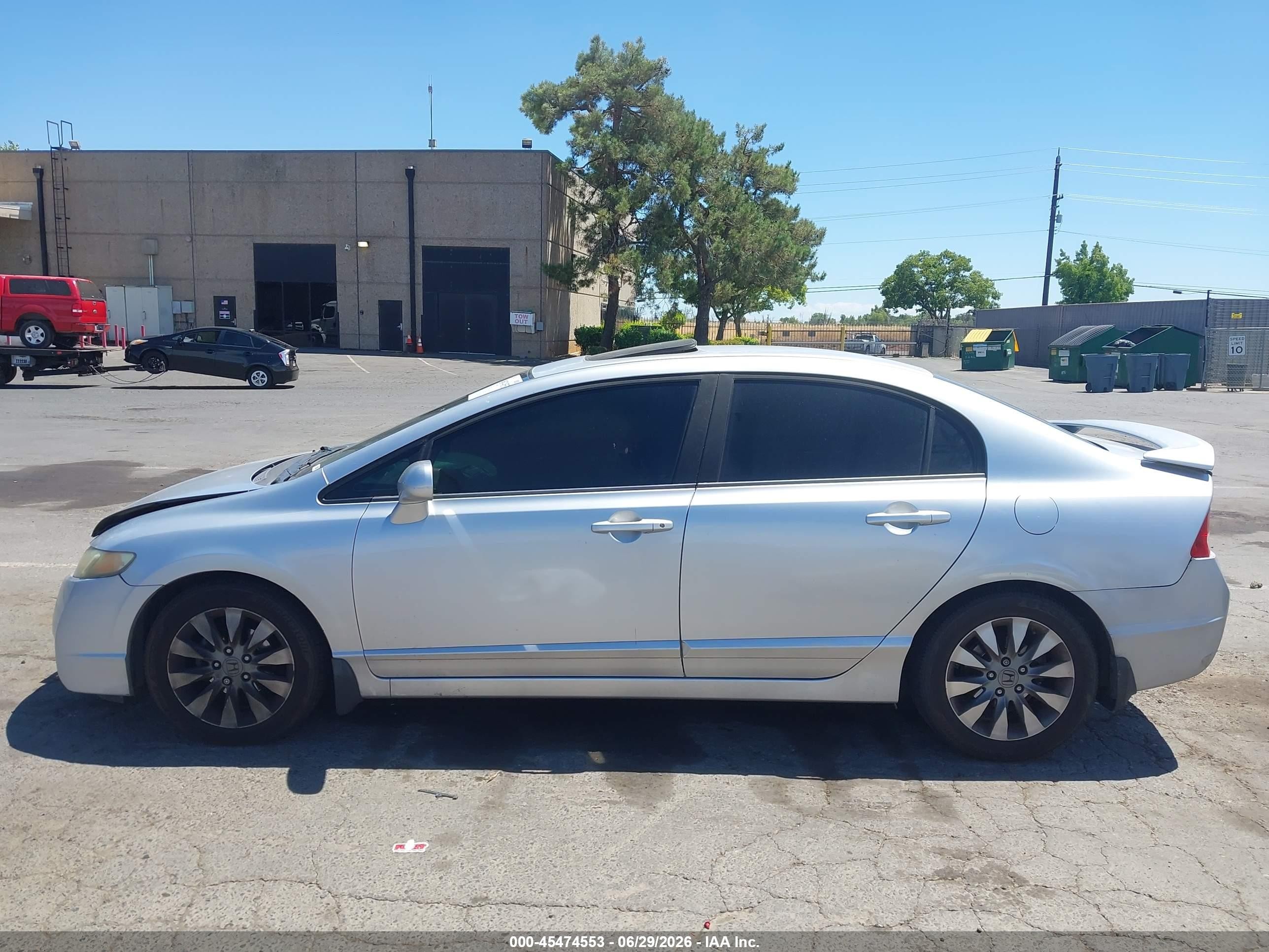 2010 Honda Civic Ex Silver vin: 2HGFA1F88AH504806