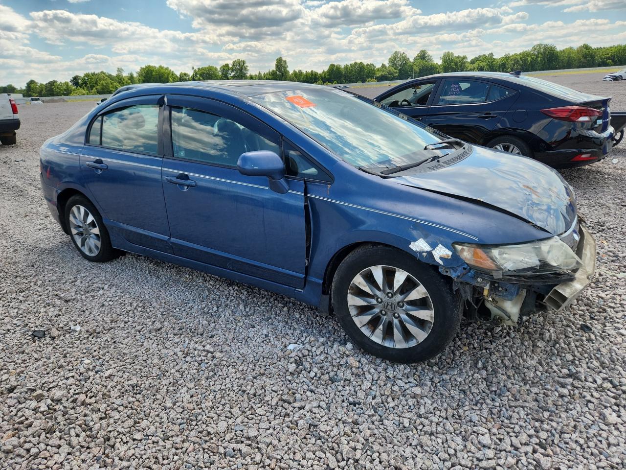 2010 Honda Civic Ex Blue vin: 2HGFA1F88AH505552