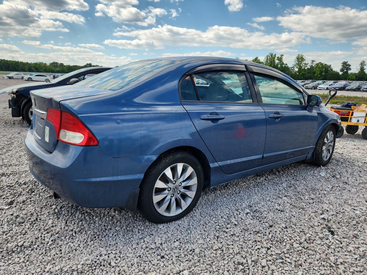2010 Honda Civic Ex Blue vin: 2HGFA1F88AH505552