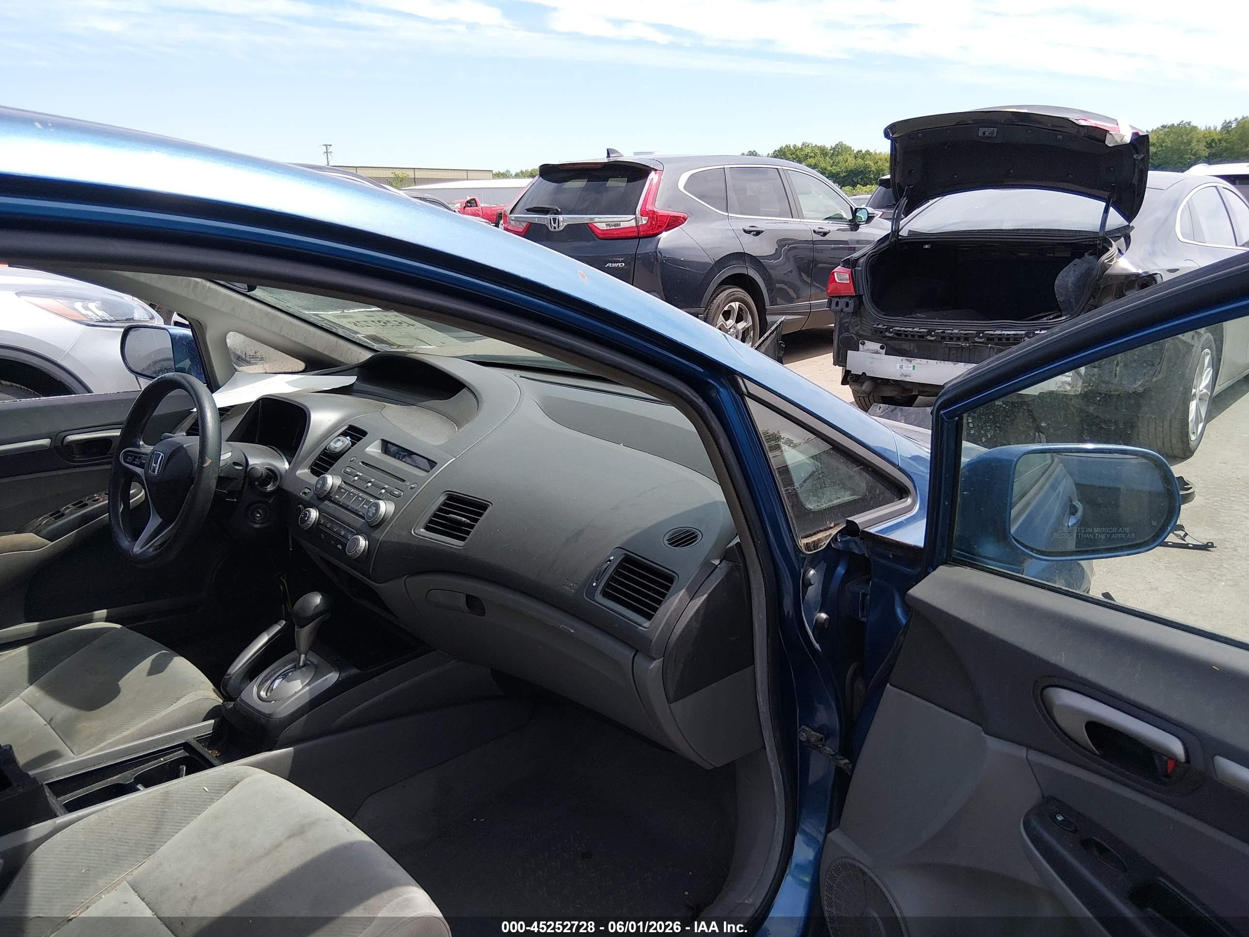 2010 Honda Civic Ex Синий vin: 2HGFA1F88AH511044