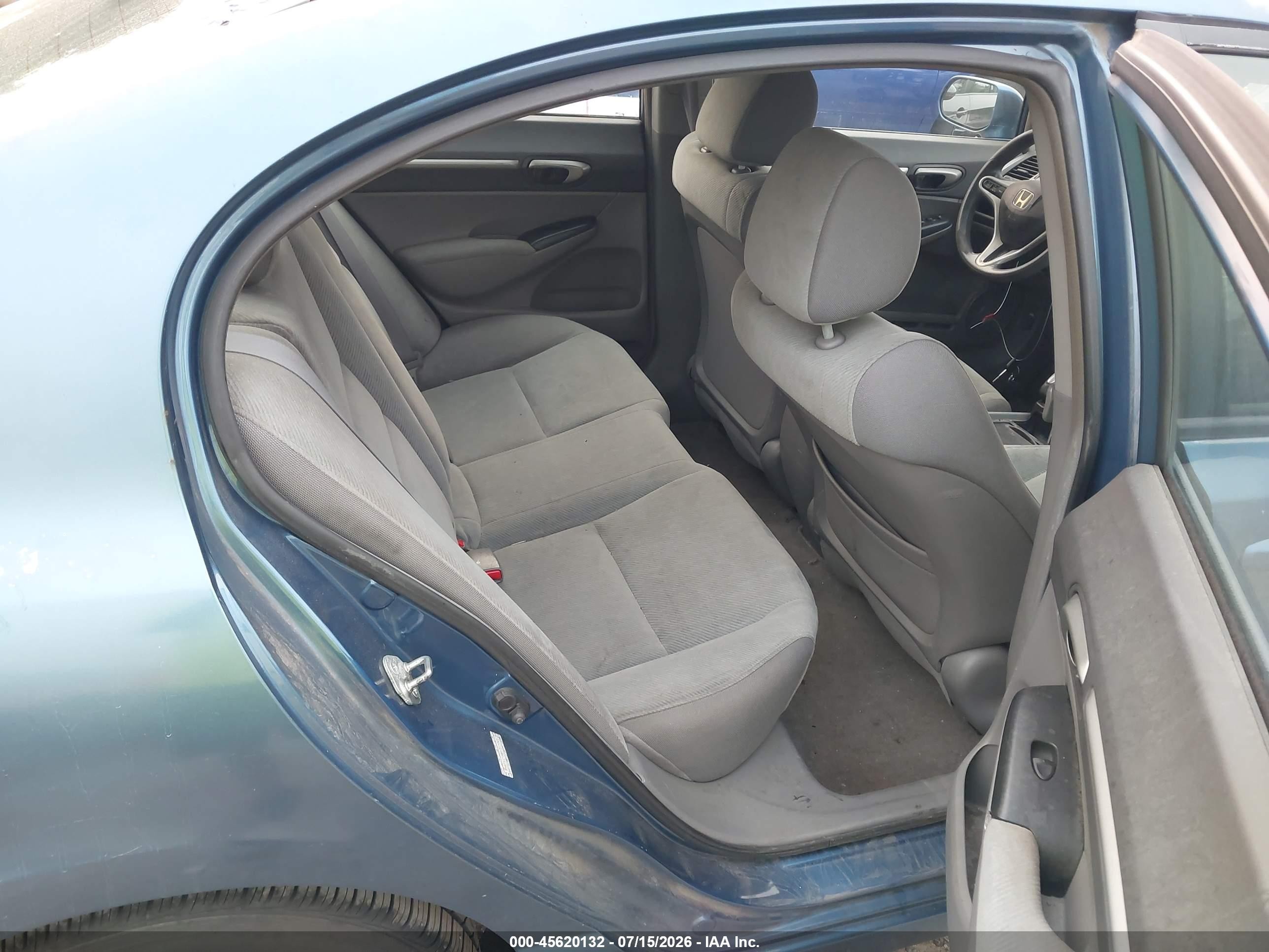 2010 Honda Civic Ex Blue vin: 2HGFA1F88AH518821