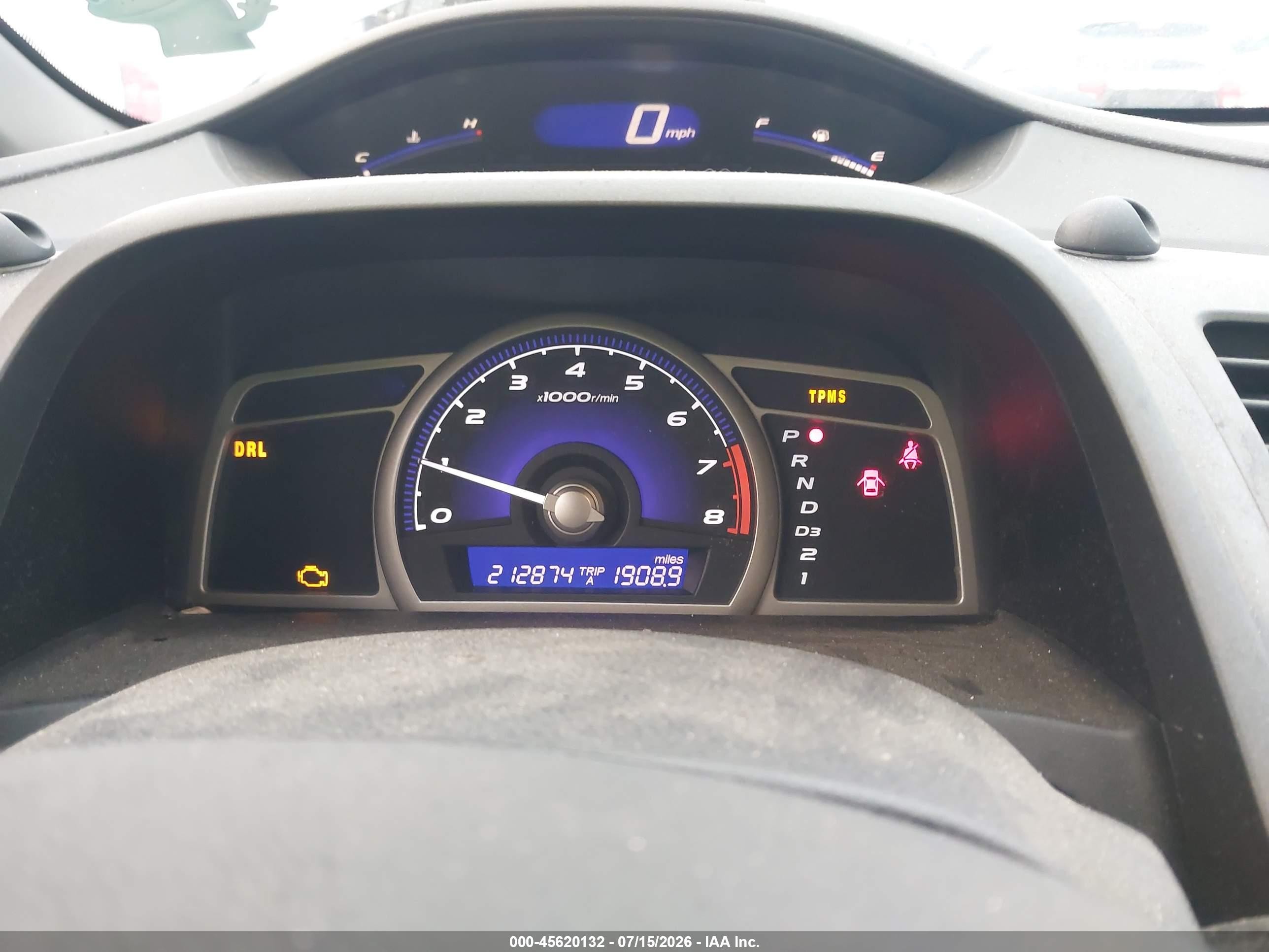 2010 Honda Civic Ex Blue vin: 2HGFA1F88AH518821