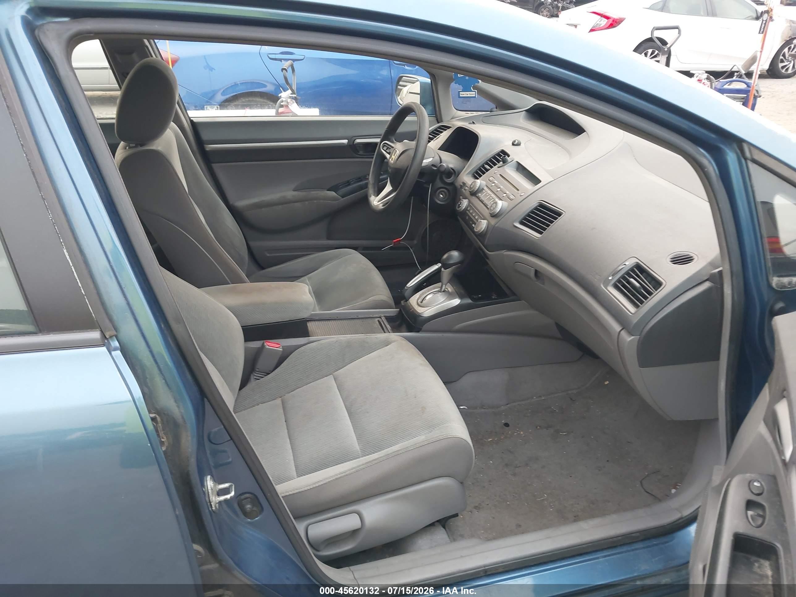 2010 Honda Civic Ex Blue vin: 2HGFA1F88AH518821