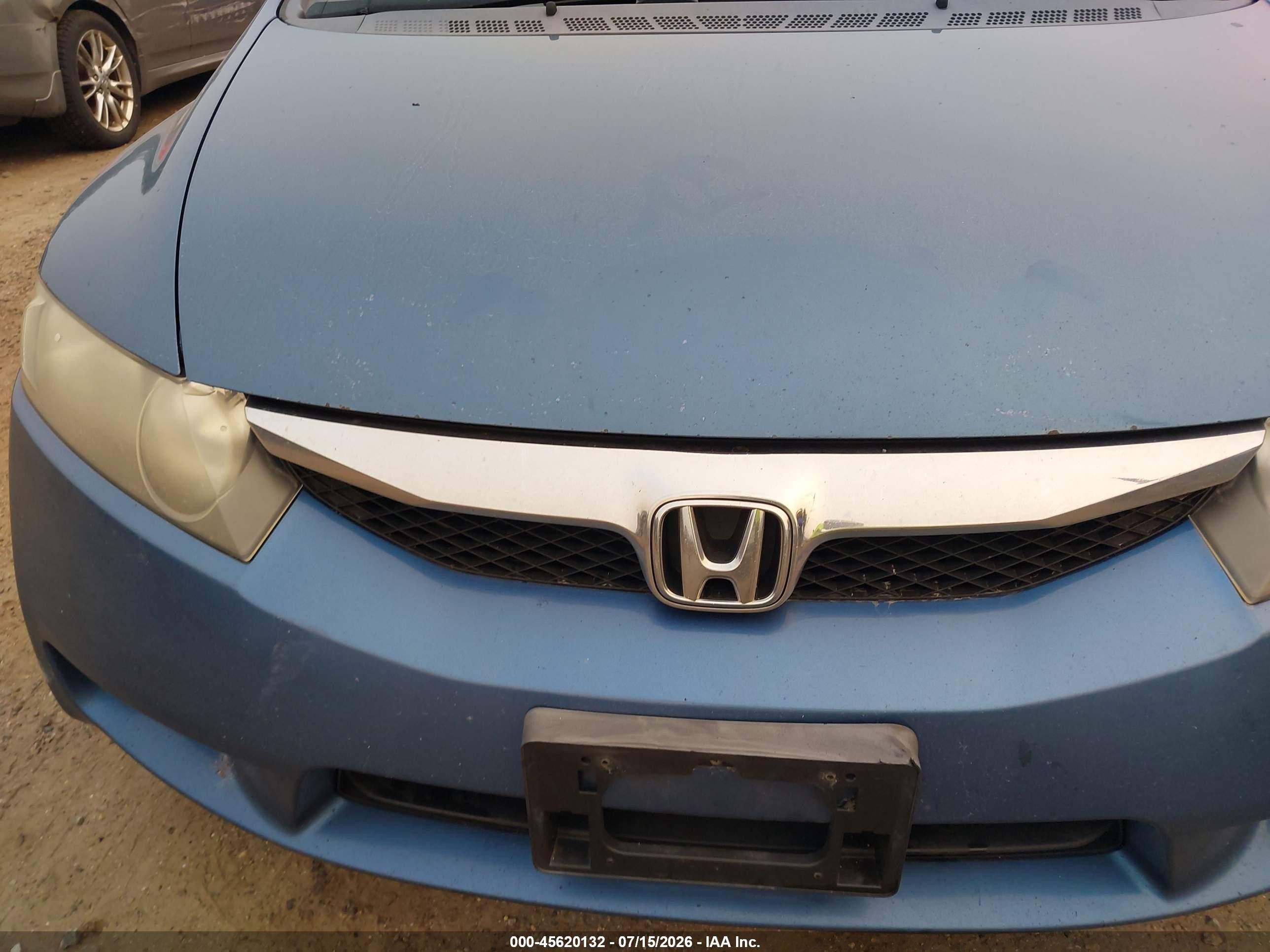 2010 Honda Civic Ex Blue vin: 2HGFA1F88AH518821