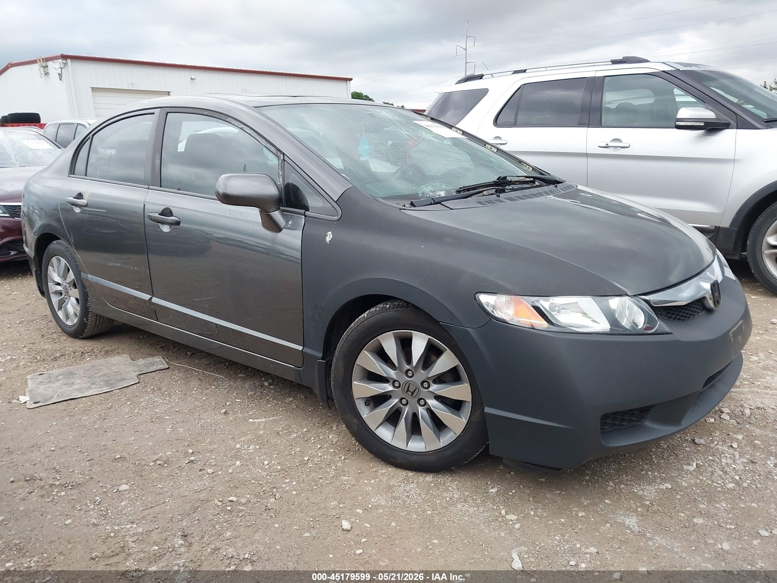 2011 Honda Civic Ex Серый vin: 2HGFA1F89BH501981