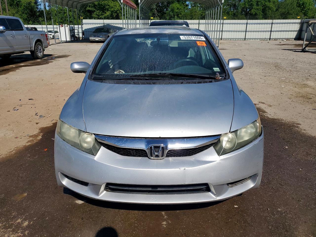 2011 Honda Civic Ex Silver vin: 2HGFA1F89BH521325