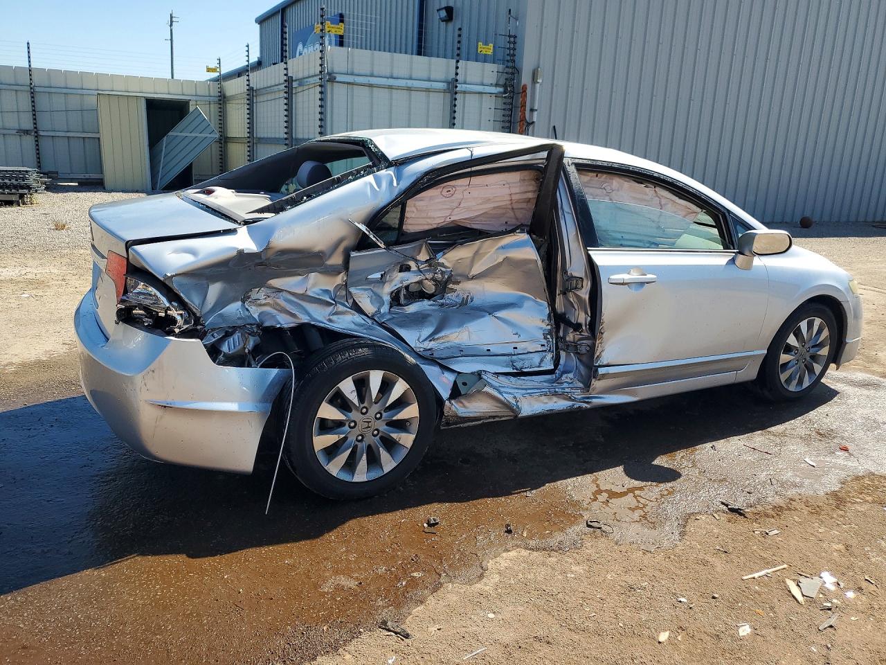 2011 Honda Civic Ex Silver vin: 2HGFA1F89BH521325