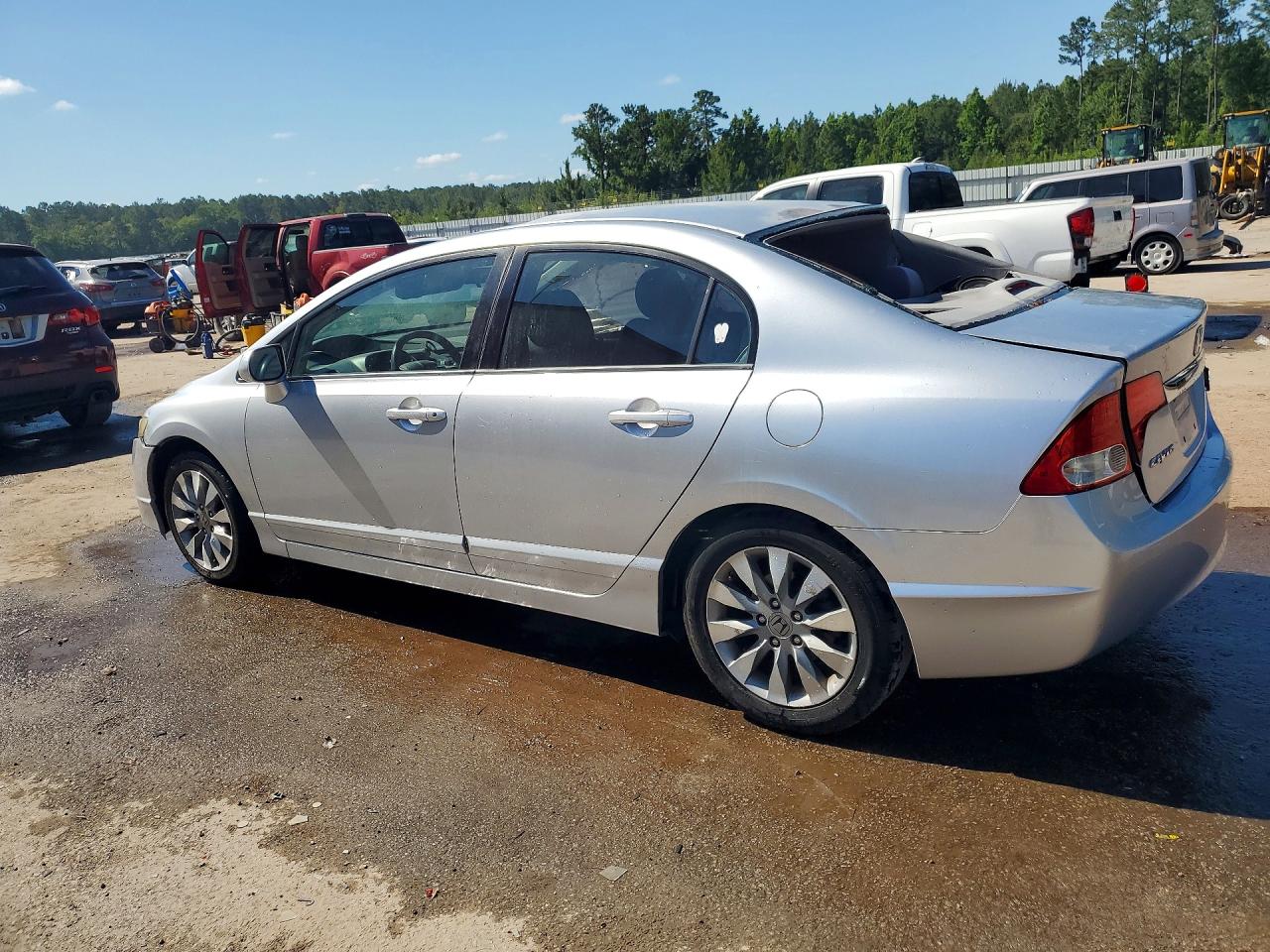 2011 Honda Civic Ex Silver vin: 2HGFA1F89BH521325