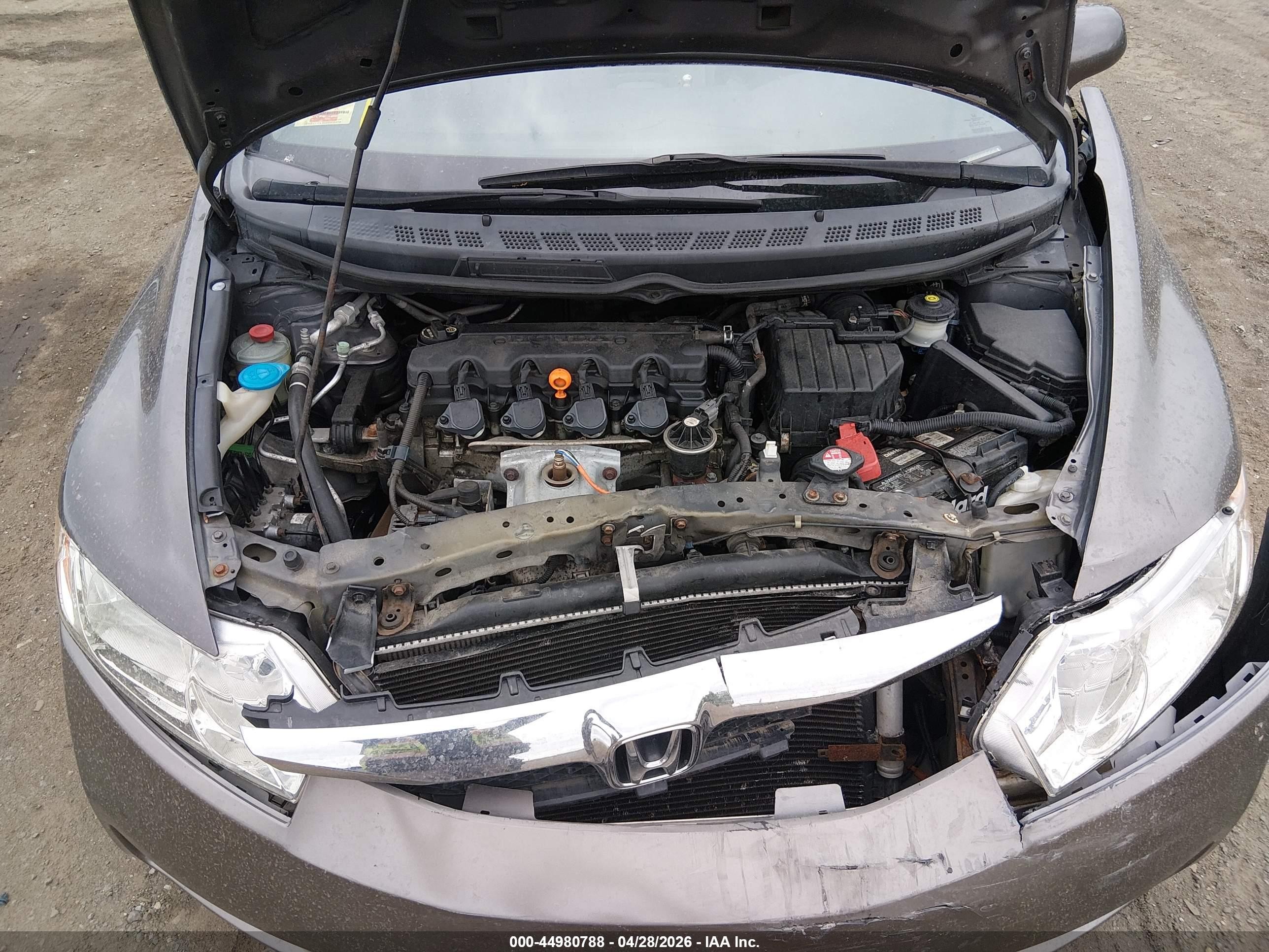 2010 Honda Civic Ex Серый vin: 2HGFA1F8XAH523549