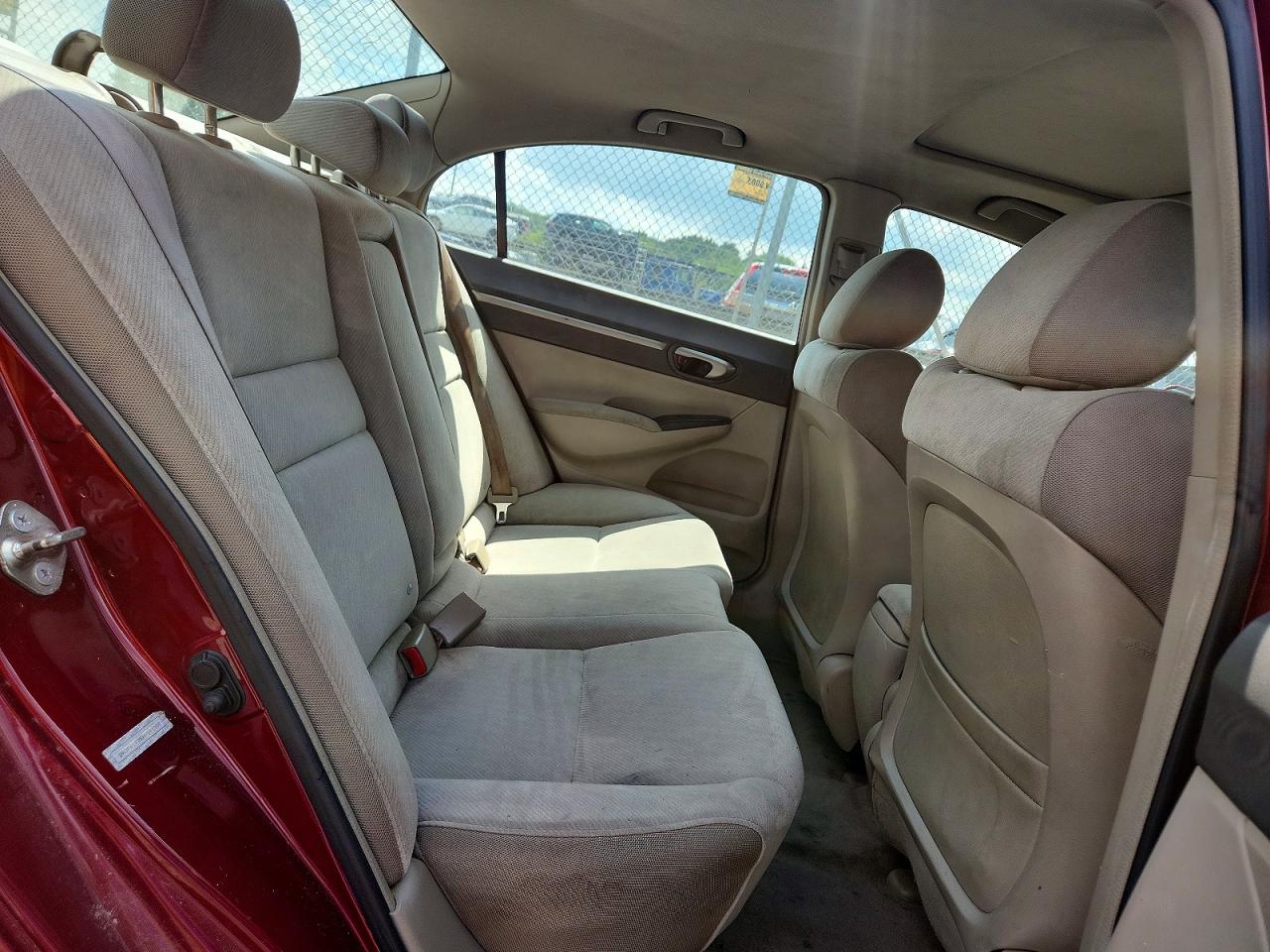 2010 Honda Civic Ex Red vin: 2HGFA1F8XAH541307