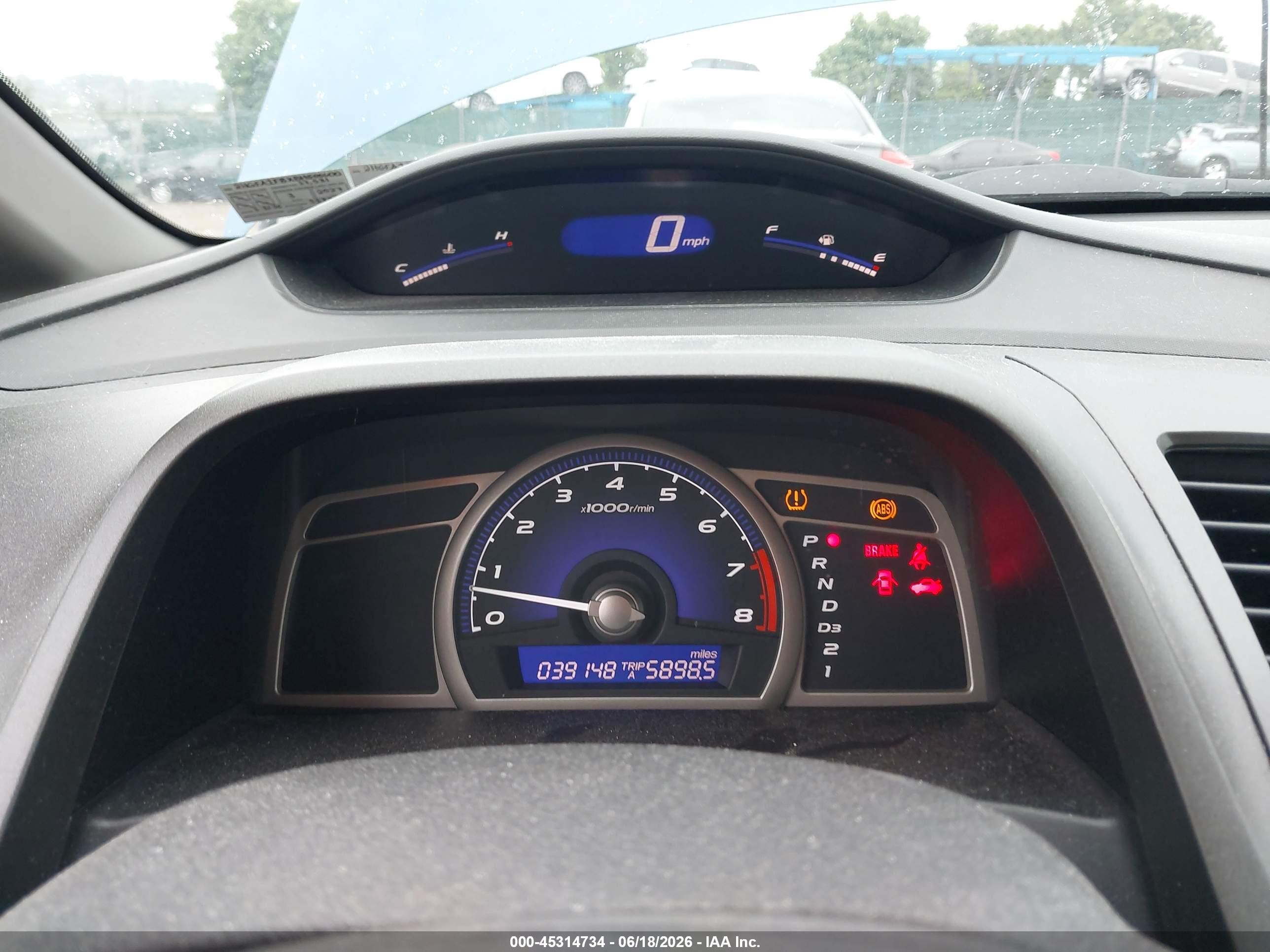 2011 Honda Civic Ex Blue vin: 2HGFA1F8XBH500600