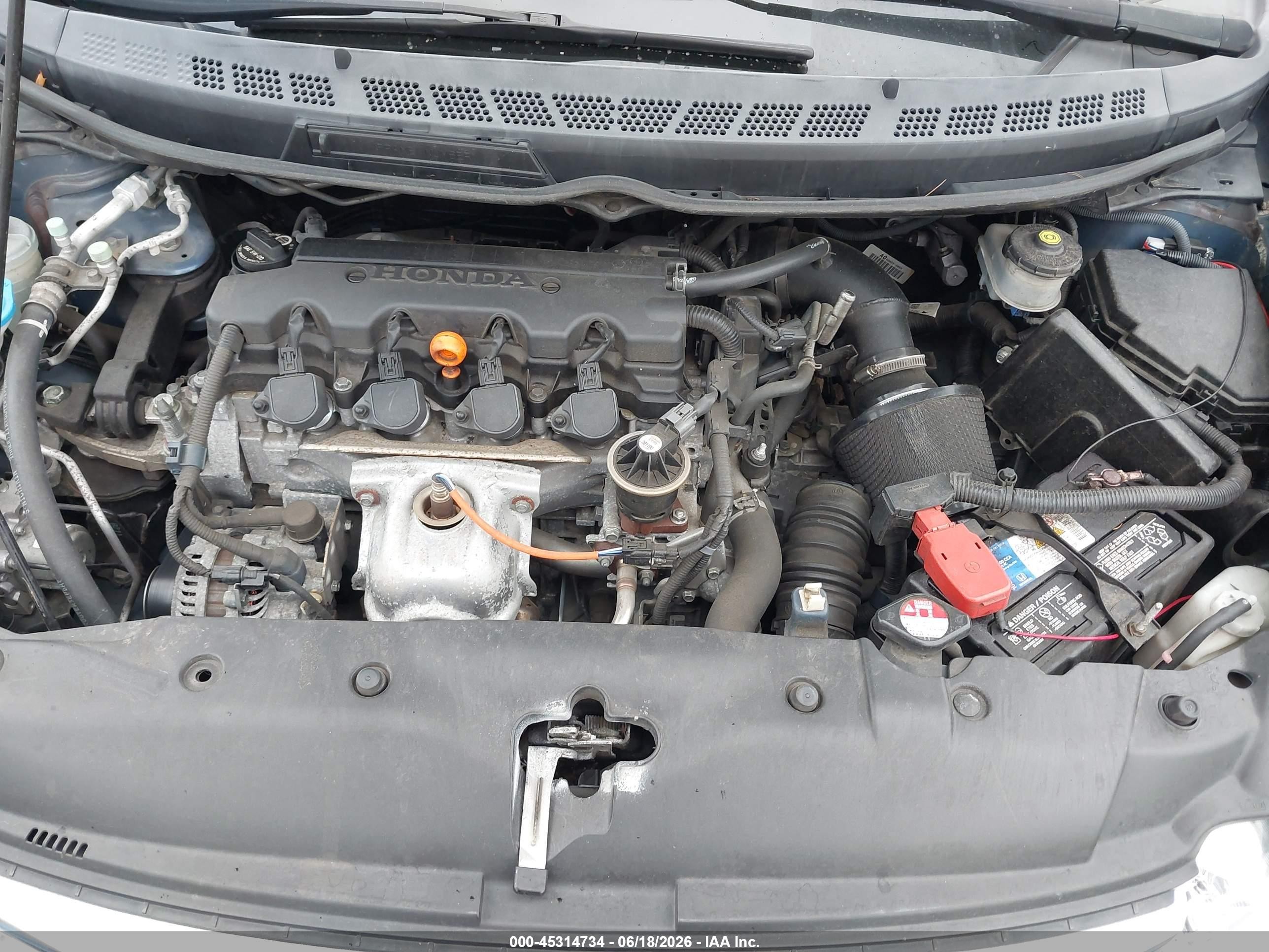 2011 Honda Civic Ex Blue vin: 2HGFA1F8XBH500600