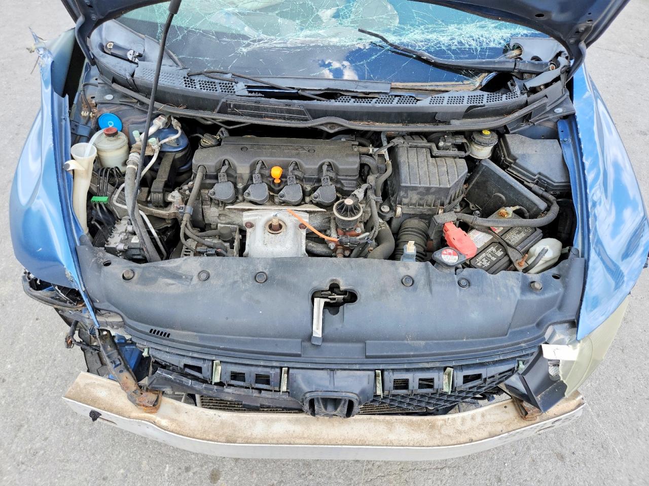 2011 Honda Civic Ex Blue vin: 2HGFA1F8XBH500628