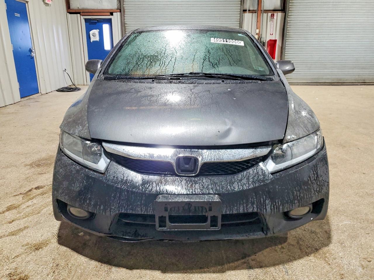 2011 Honda Civic Ex Gray vin: 2HGFA1F8XBH523469