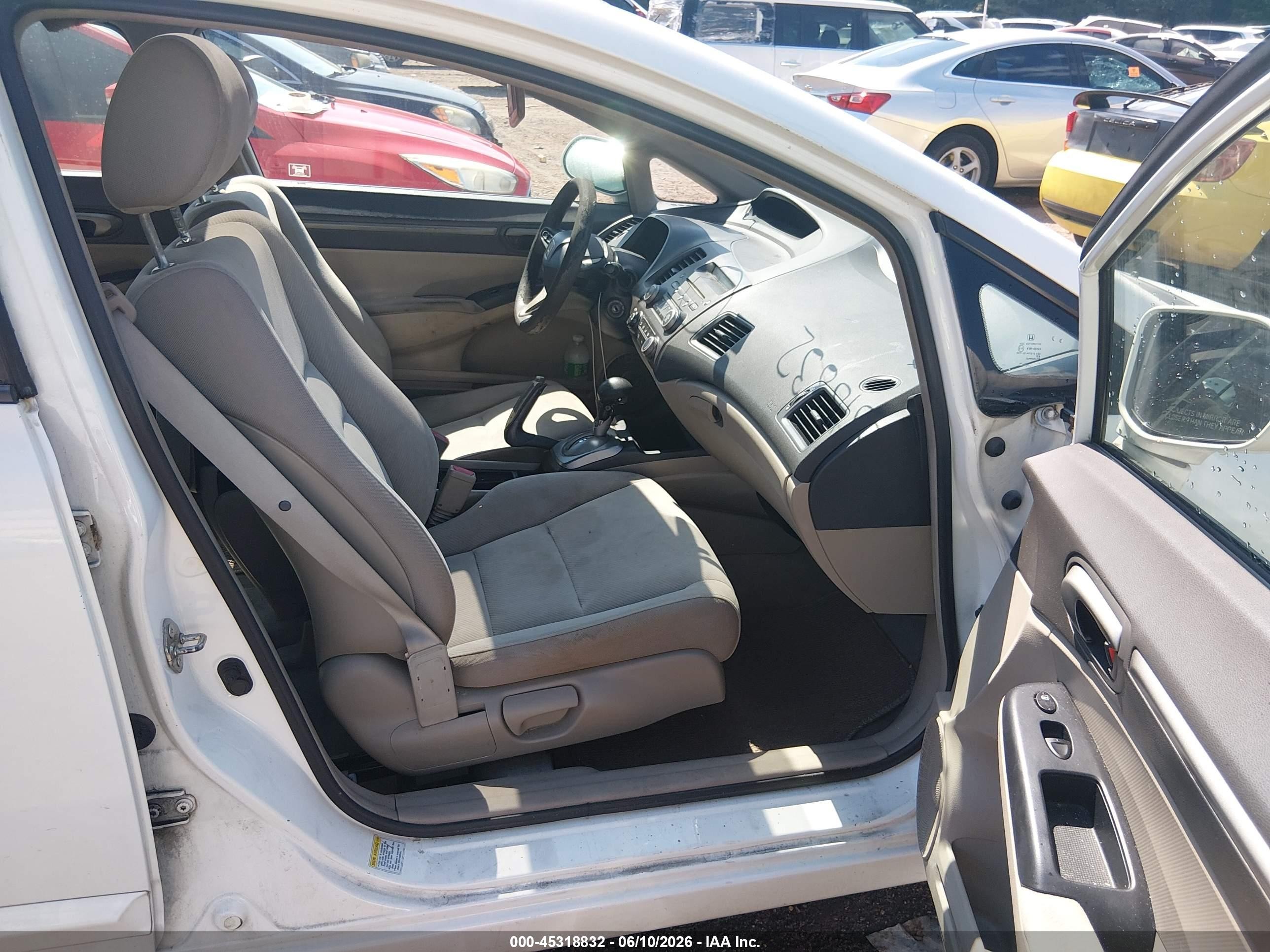 2011 Honda Civic Ex White vin: 2HGFA1F8XBH525755