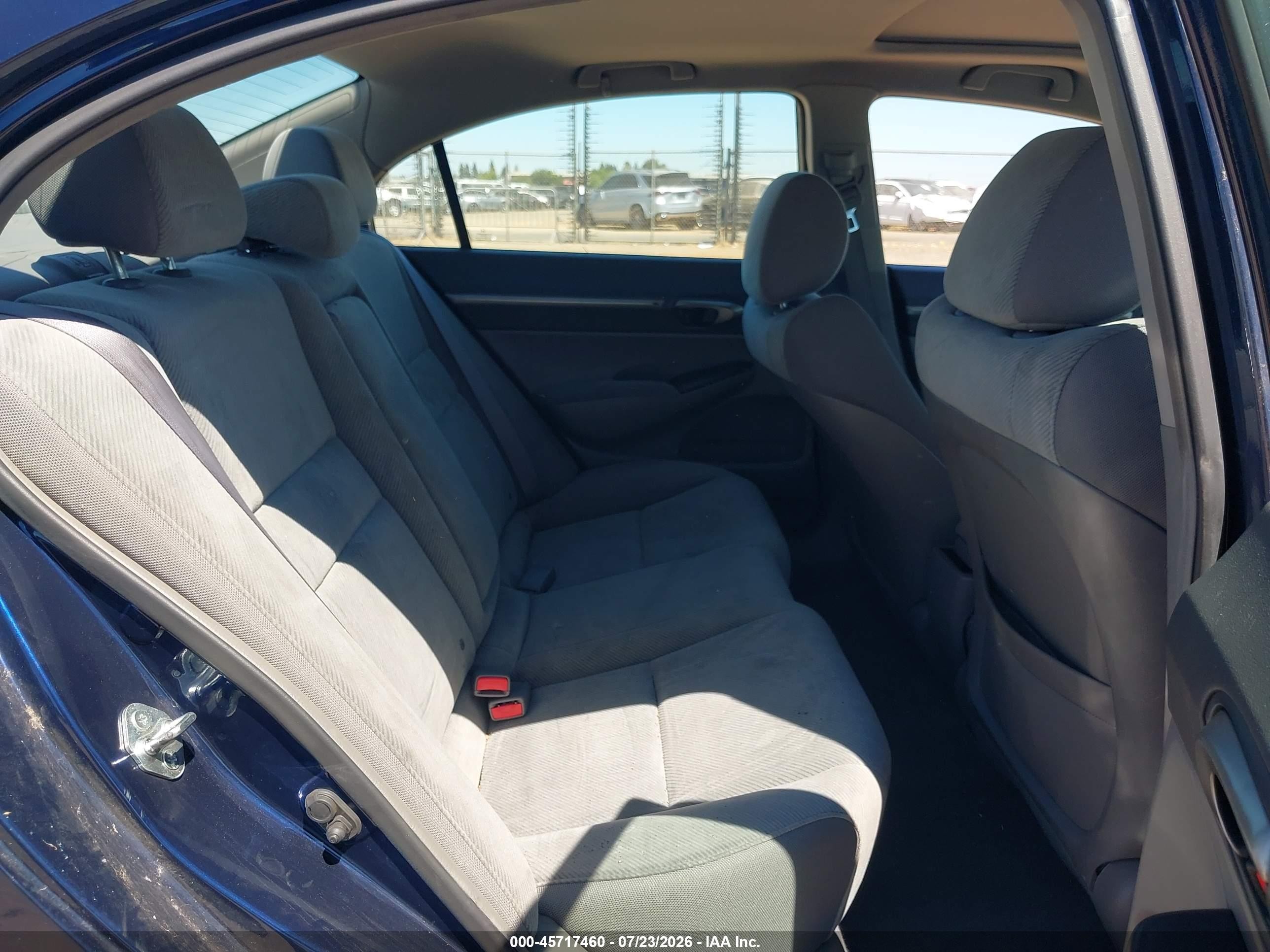 2011 Honda Civic Ex Dark Blue vin: 2HGFA1F8XBH538487