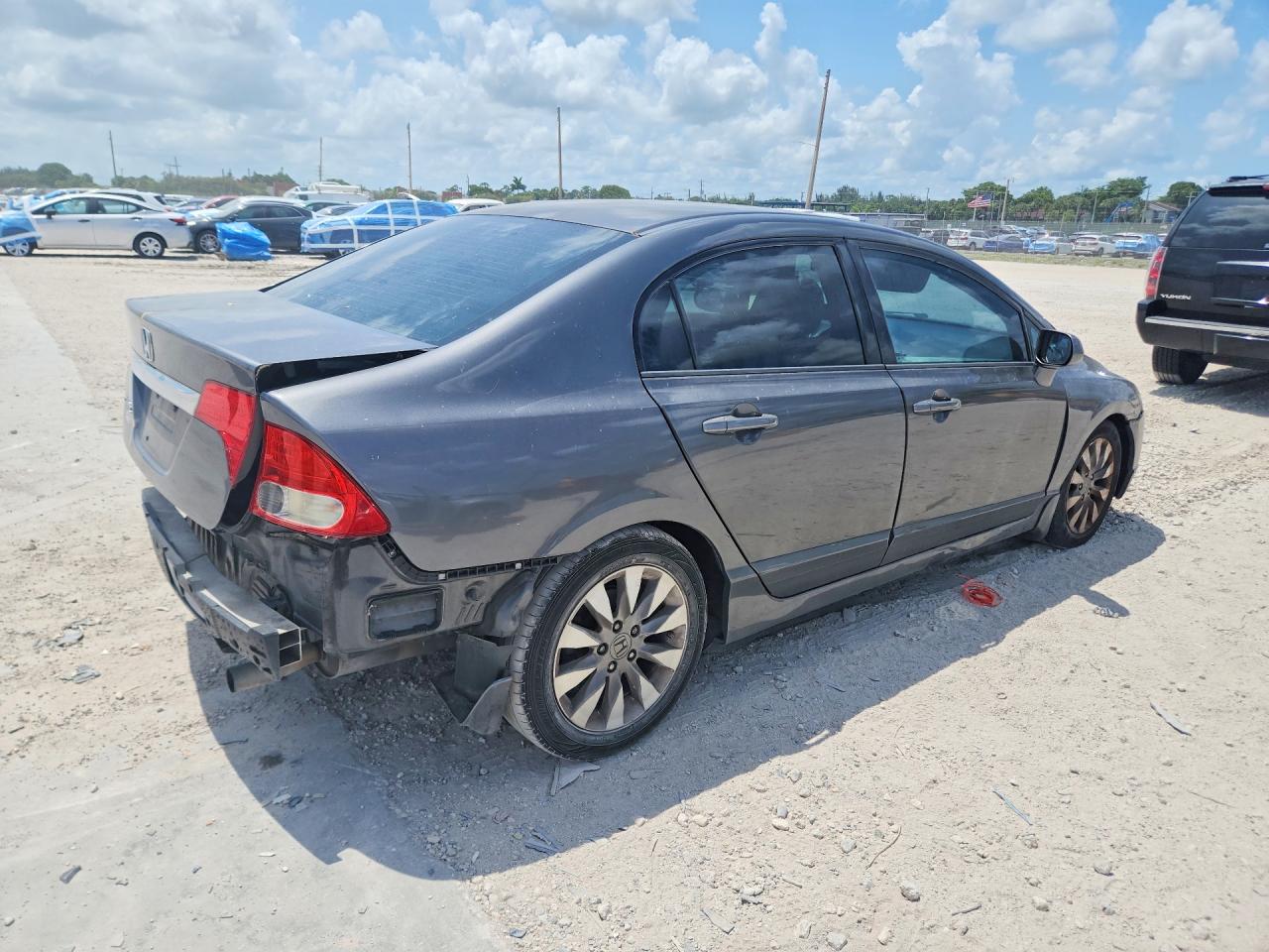 2011 Honda Civic Ex Gray vin: 2HGFA1F8XBH544788