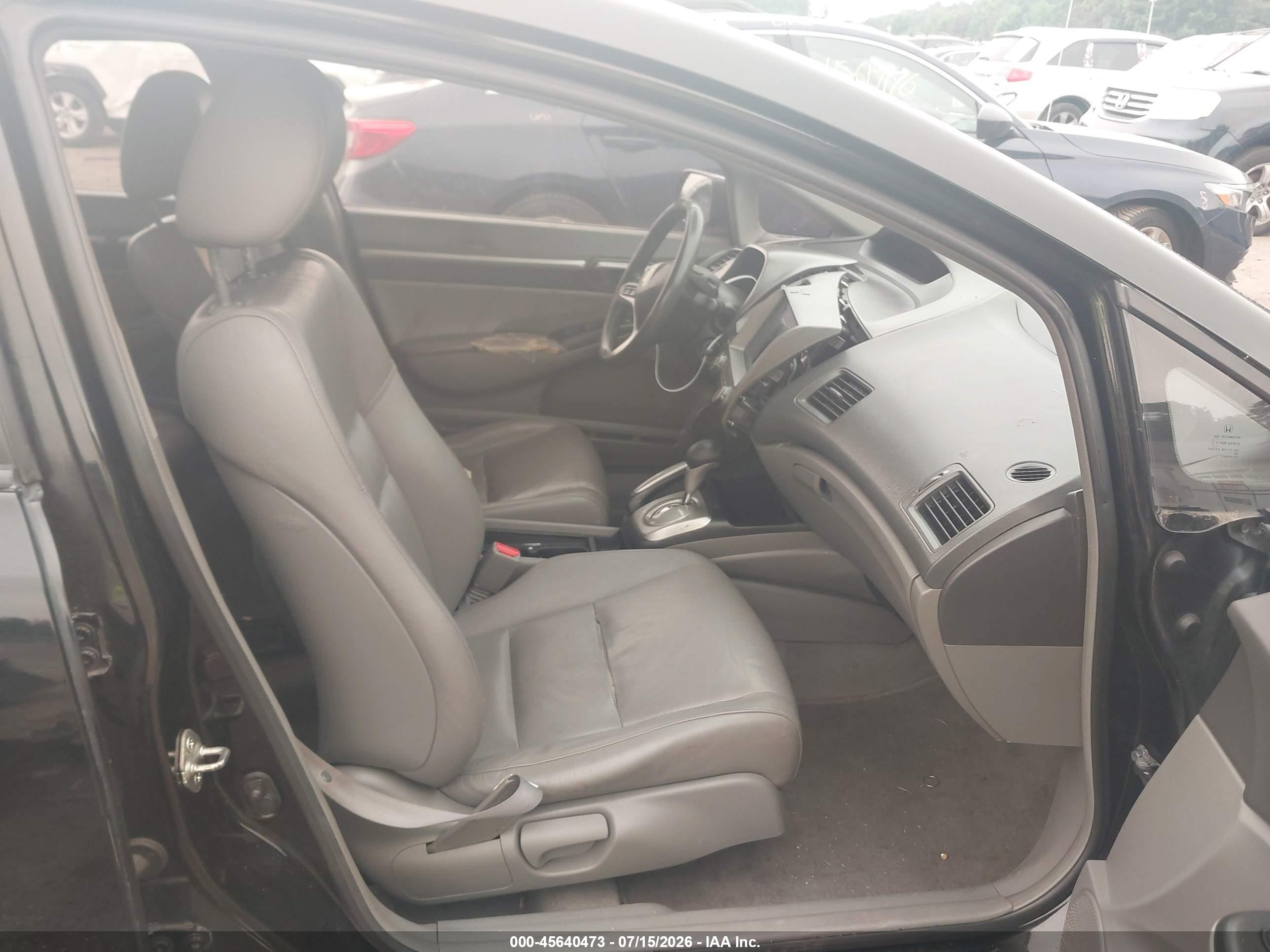 2010 Honda Civic Ex-l Black vin: 2HGFA1F90AH522550