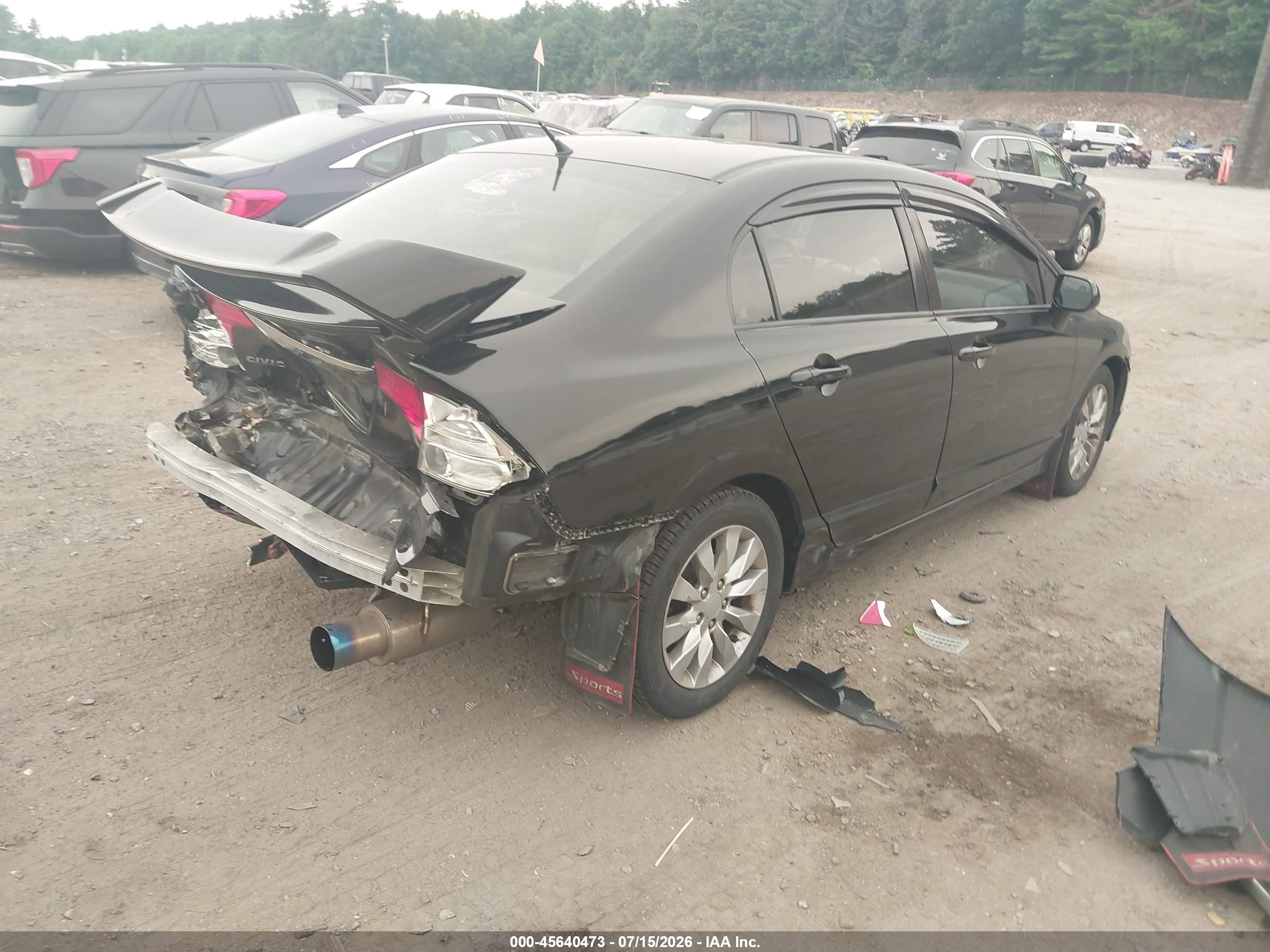 2010 Honda Civic Ex-l Black vin: 2HGFA1F90AH522550