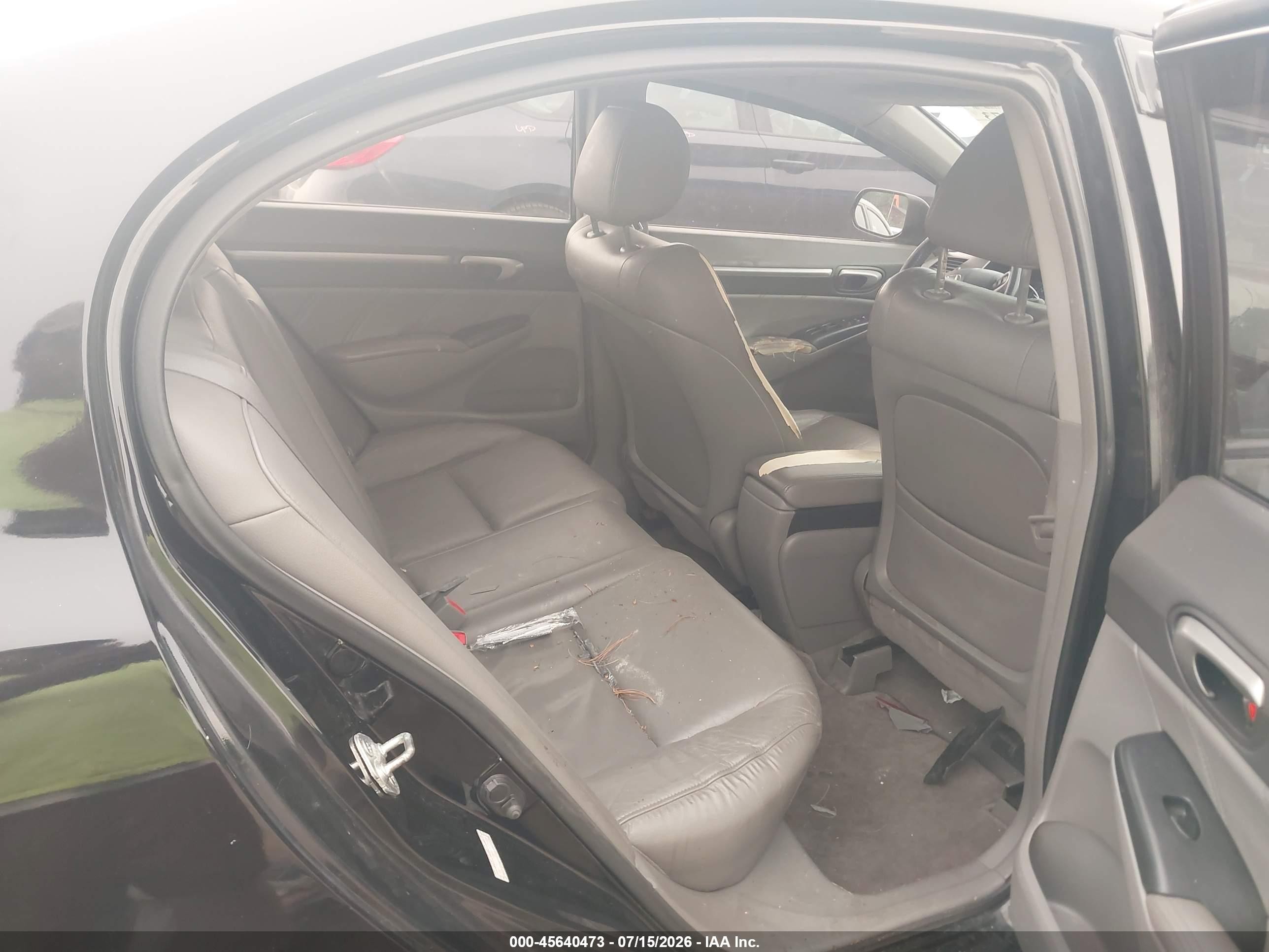 2010 Honda Civic Ex-l Black vin: 2HGFA1F90AH522550