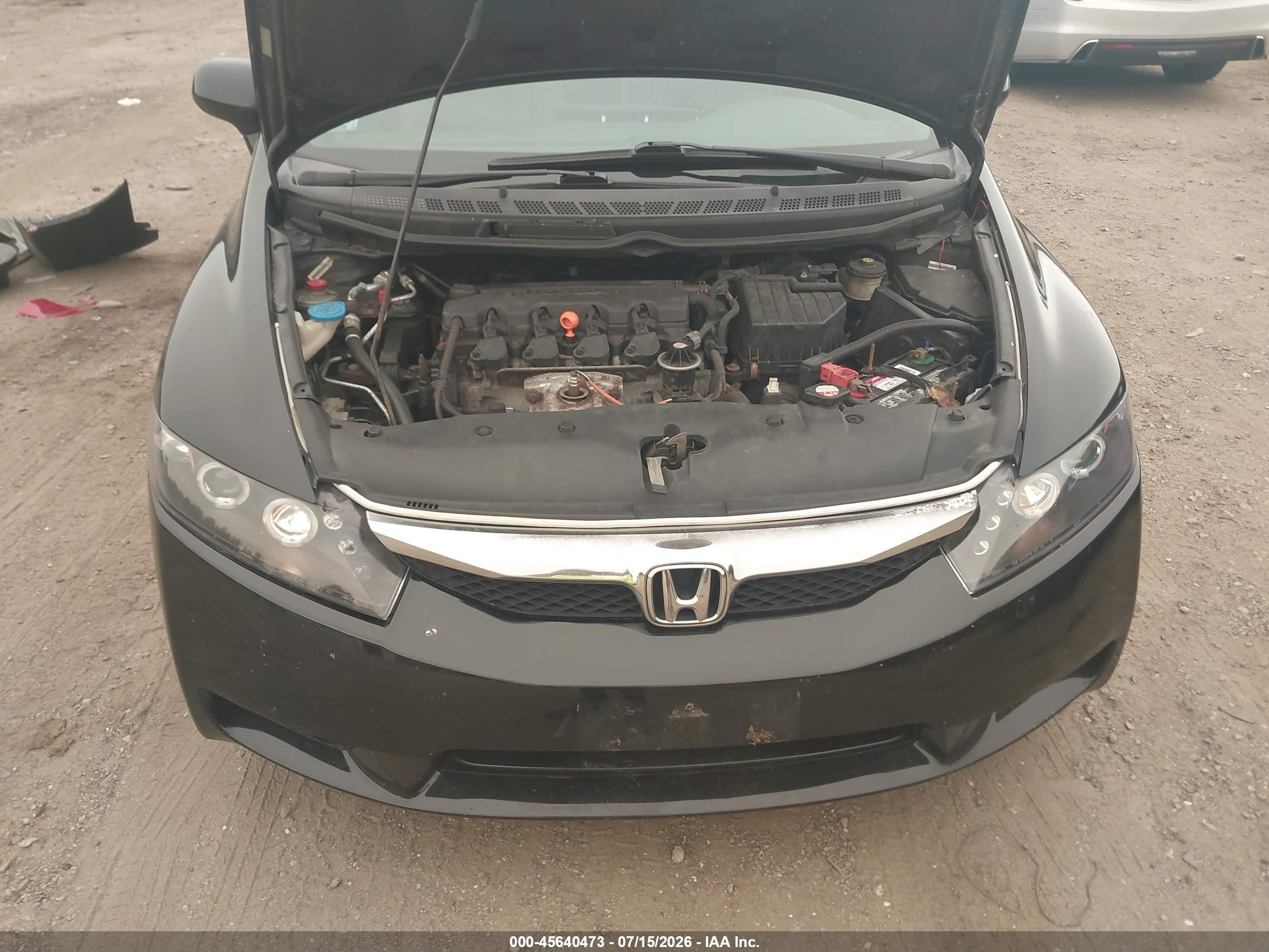 2010 Honda Civic Ex-l Black vin: 2HGFA1F90AH522550