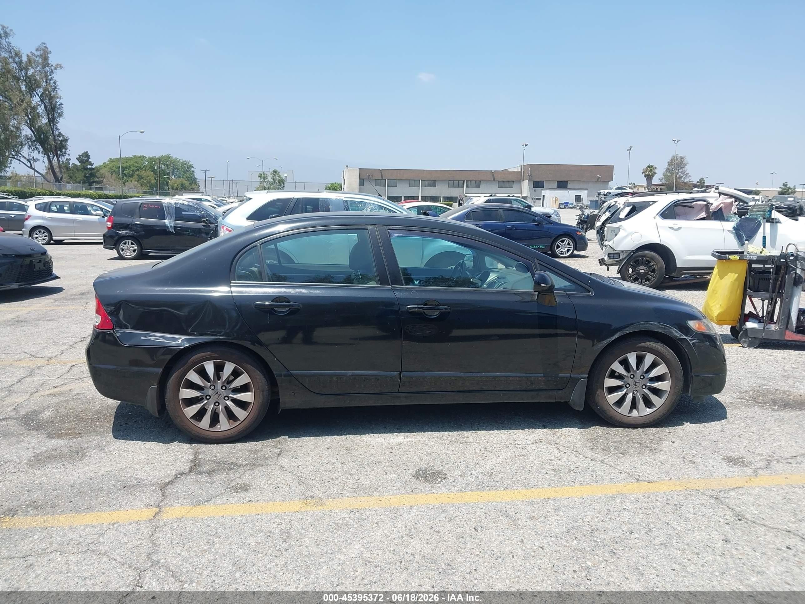 2011 Honda Civic Ex-l Черный vin: 2HGFA1F90BH512487