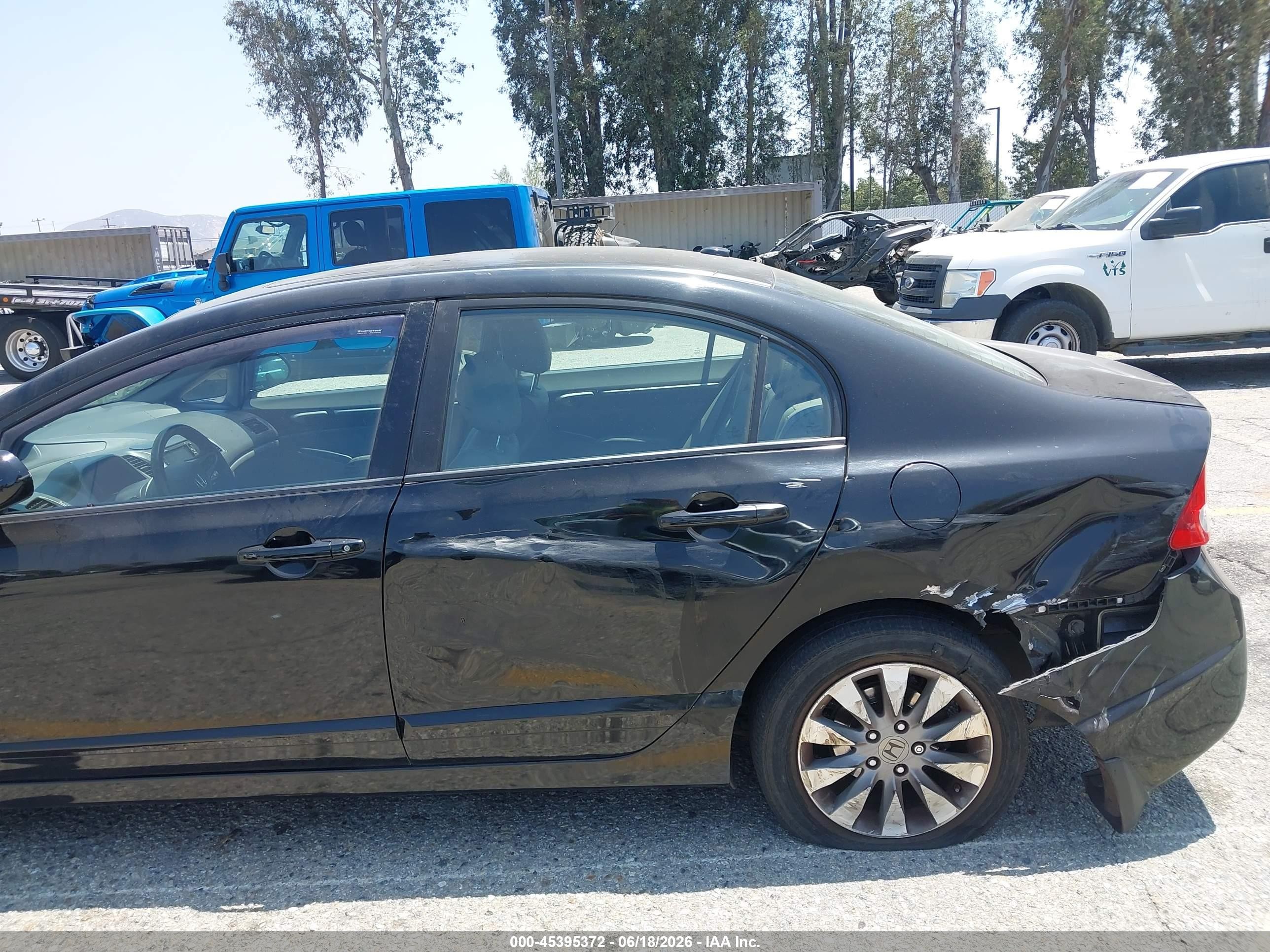 2011 Honda Civic Ex-l Черный vin: 2HGFA1F90BH512487