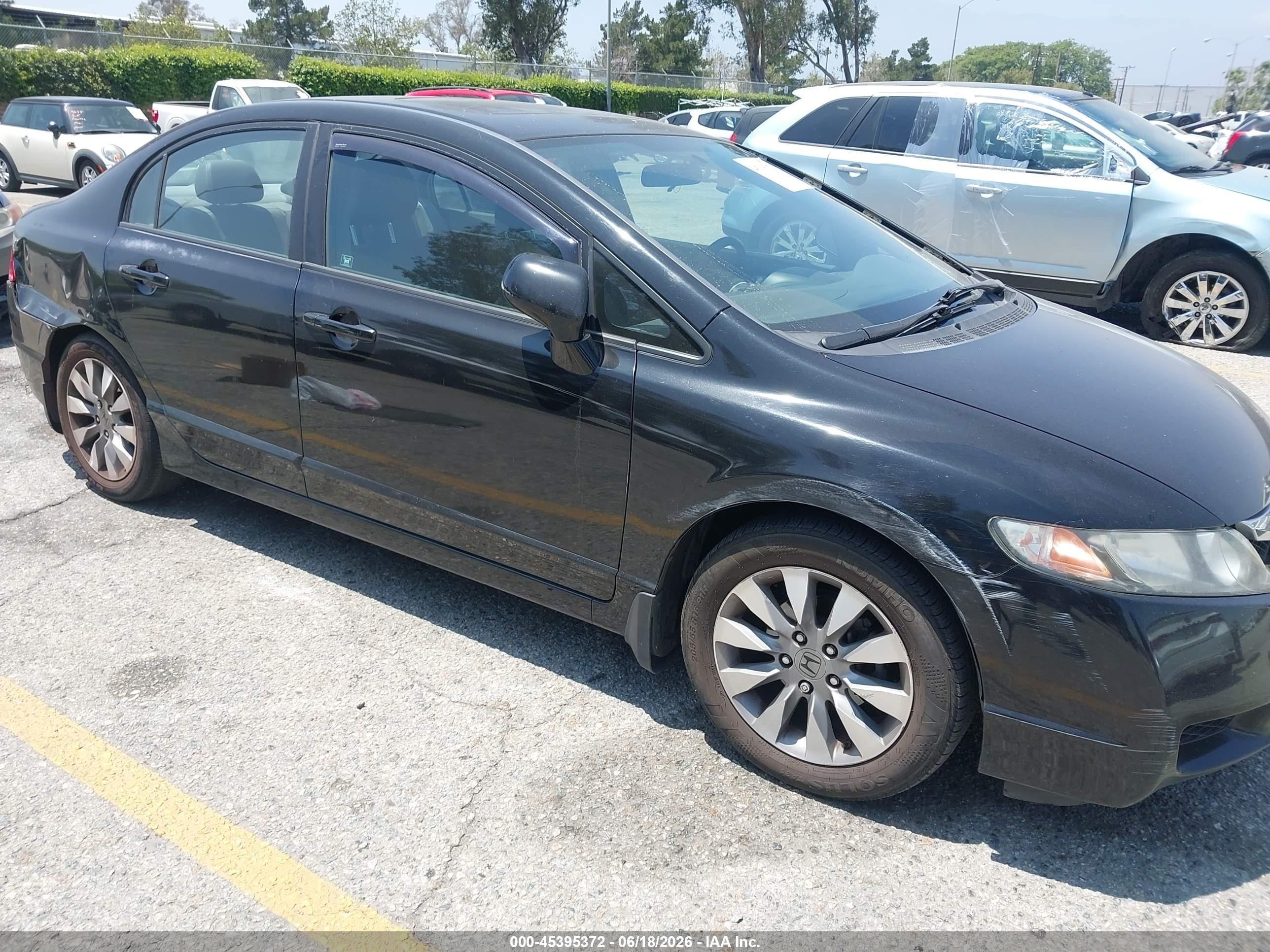 2011 Honda Civic Ex-l Черный vin: 2HGFA1F90BH512487