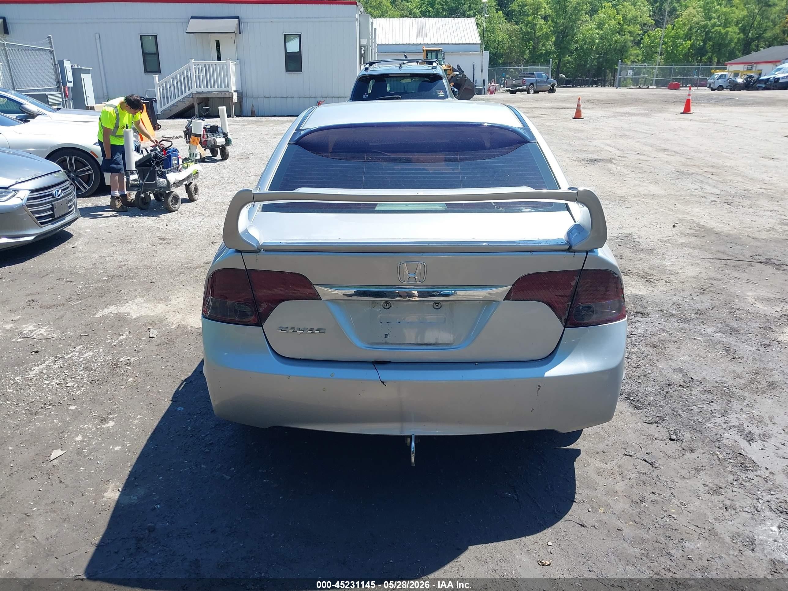 2010 Honda Civic Ex-l Silver vin: 2HGFA1F91AH312085