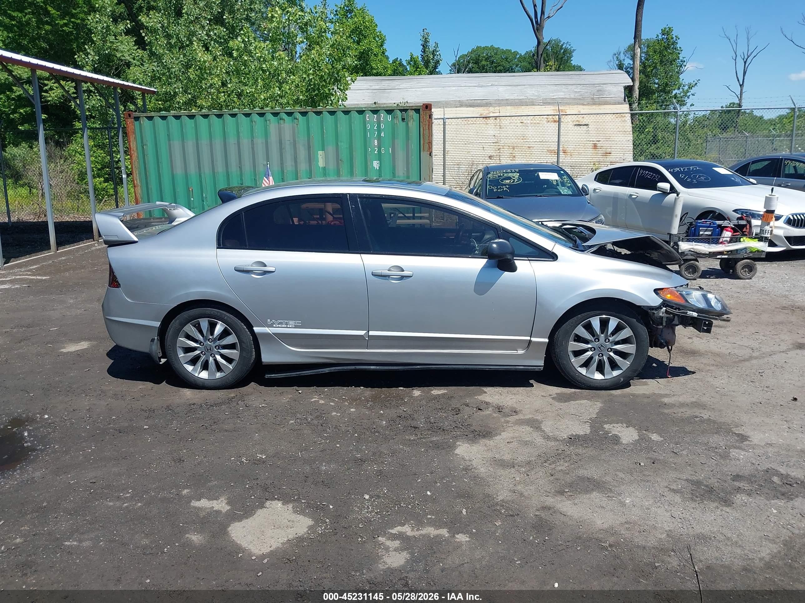2010 Honda Civic Ex-l Silver vin: 2HGFA1F91AH312085