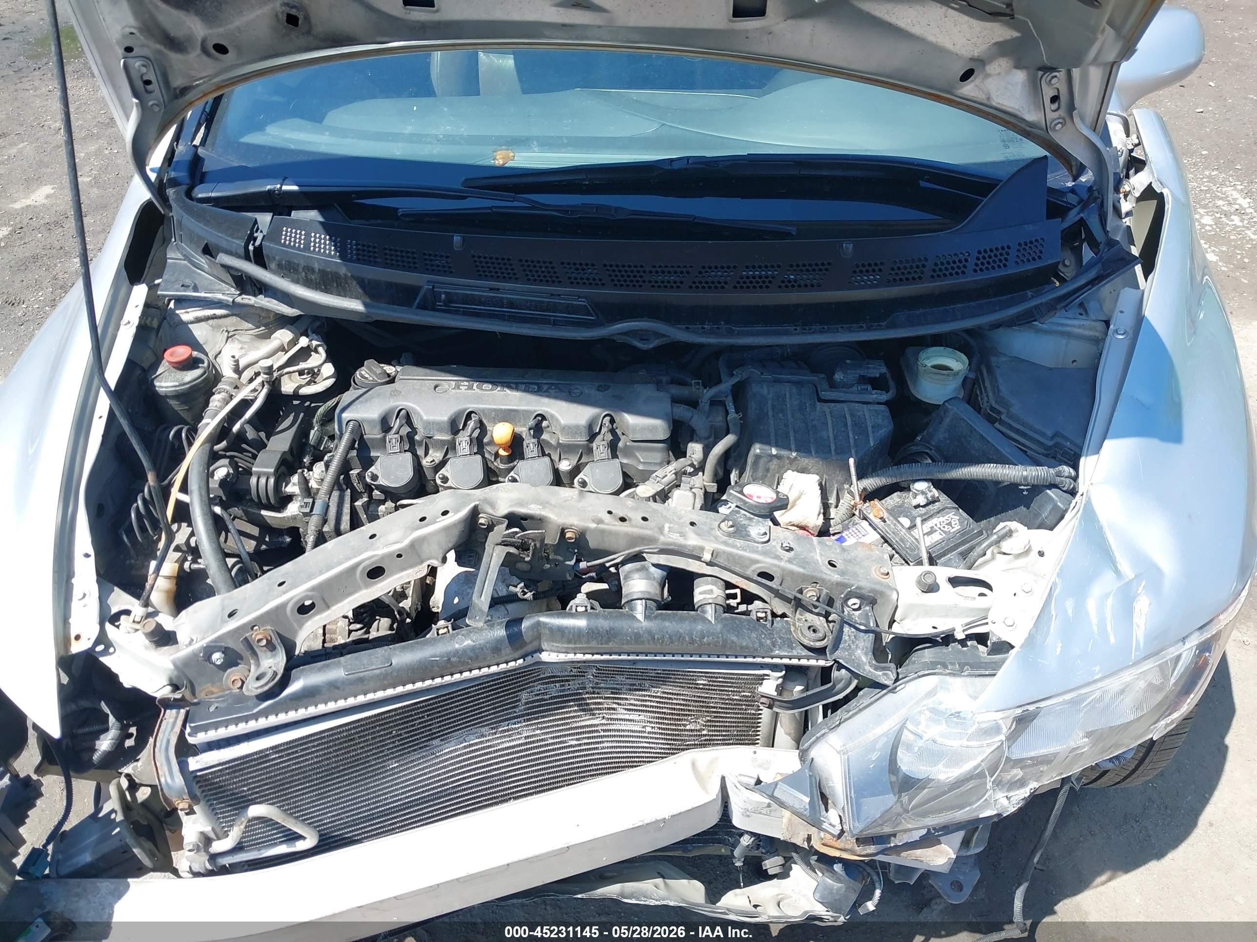 2010 Honda Civic Ex-l Silver vin: 2HGFA1F91AH312085