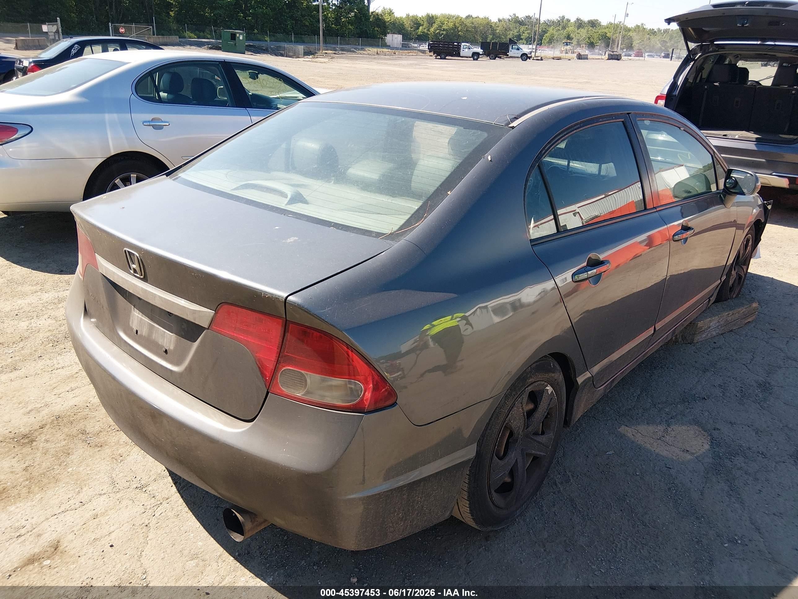 2010 Honda Civic Ex-l Gray vin: 2HGFA1F91AH511122