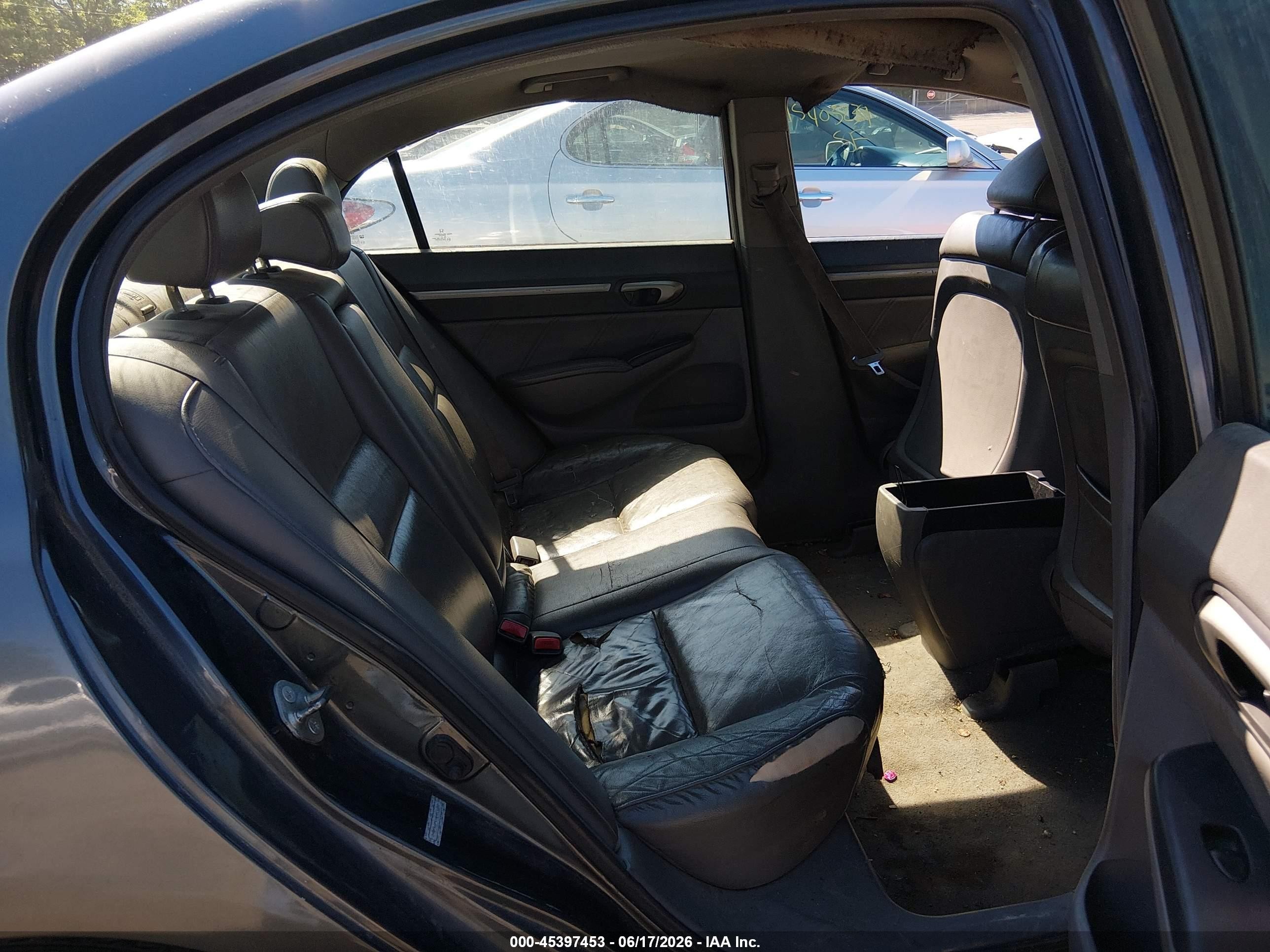 2010 Honda Civic Ex-l Gray vin: 2HGFA1F91AH511122