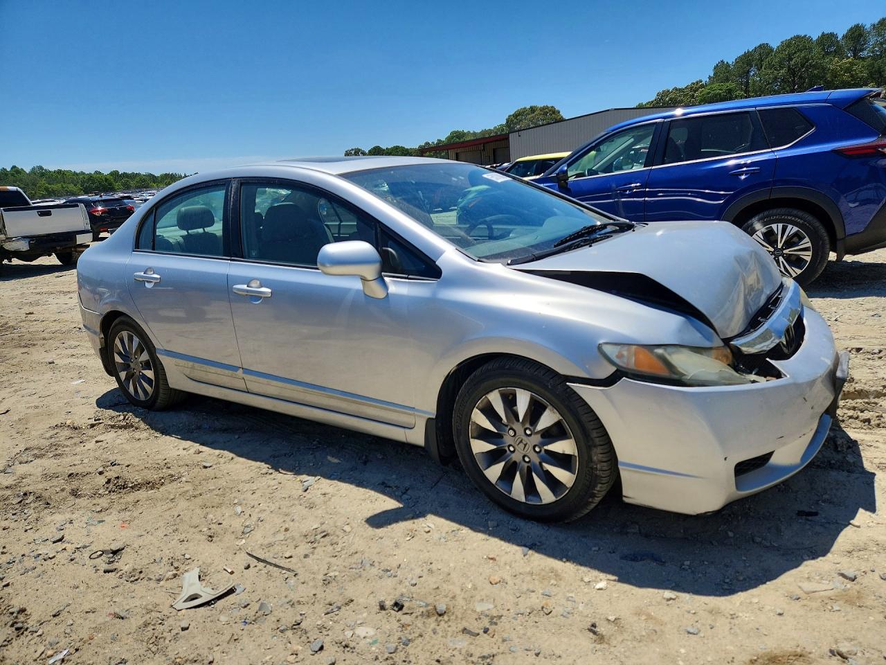 2010 Honda Civic Exl Silver vin: 2HGFA1F91AH543018