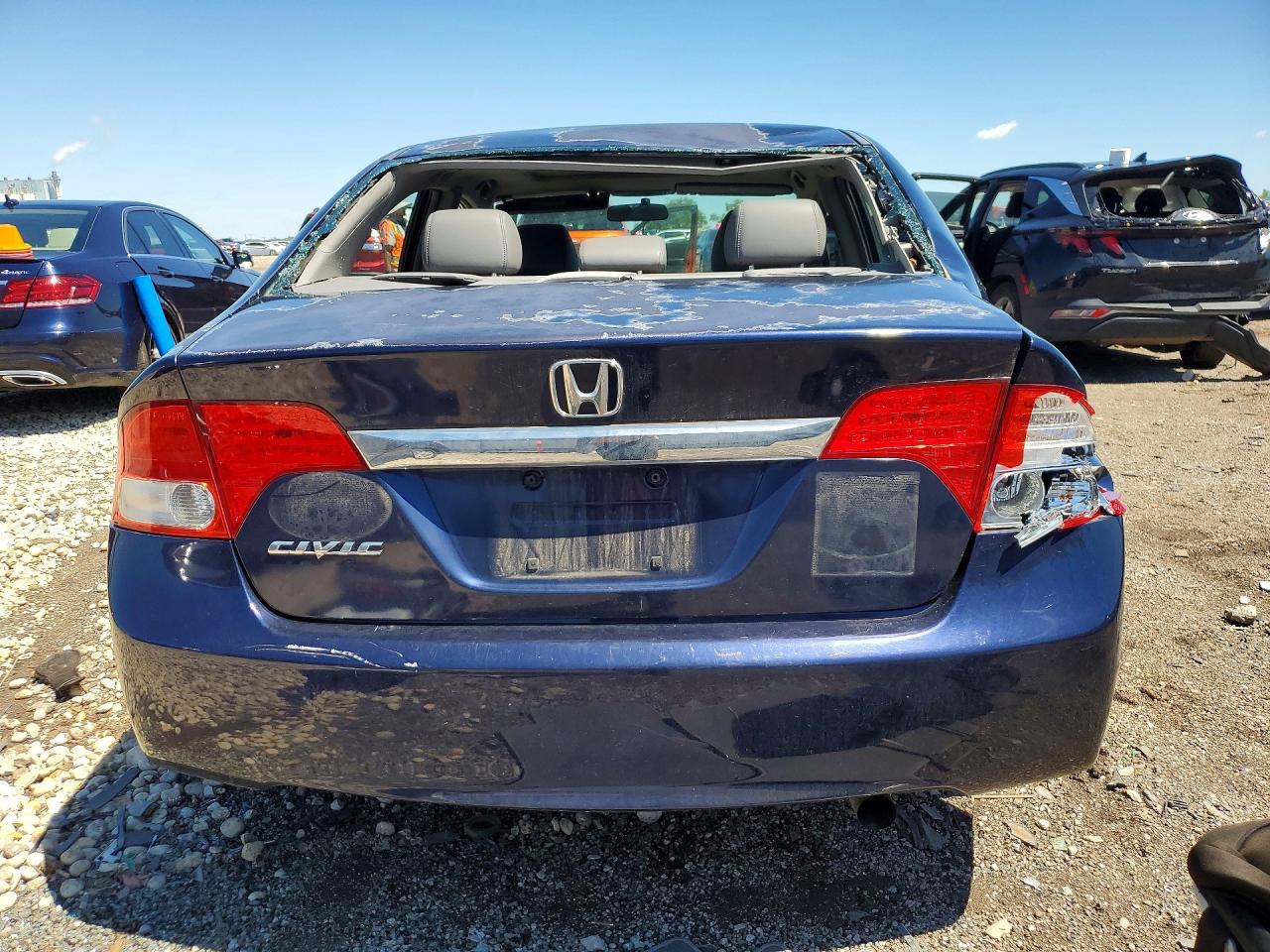 2010 Honda Civic Exl Blue vin: 2HGFA1F92AH532464
