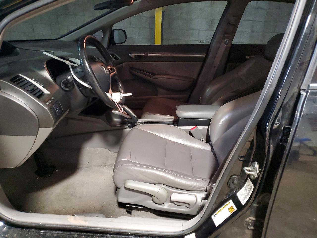 2011 Honda Civic Exl Black vin: 2HGFA1F92BH504150