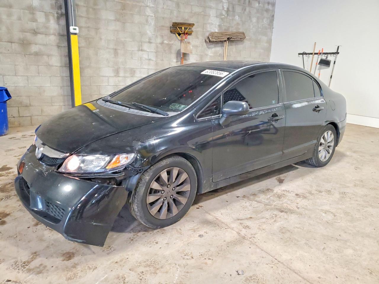 2011 Honda Civic Exl Black vin: 2HGFA1F92BH504150