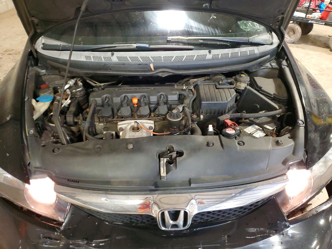 2011 Honda Civic Exl Black vin: 2HGFA1F92BH504150
